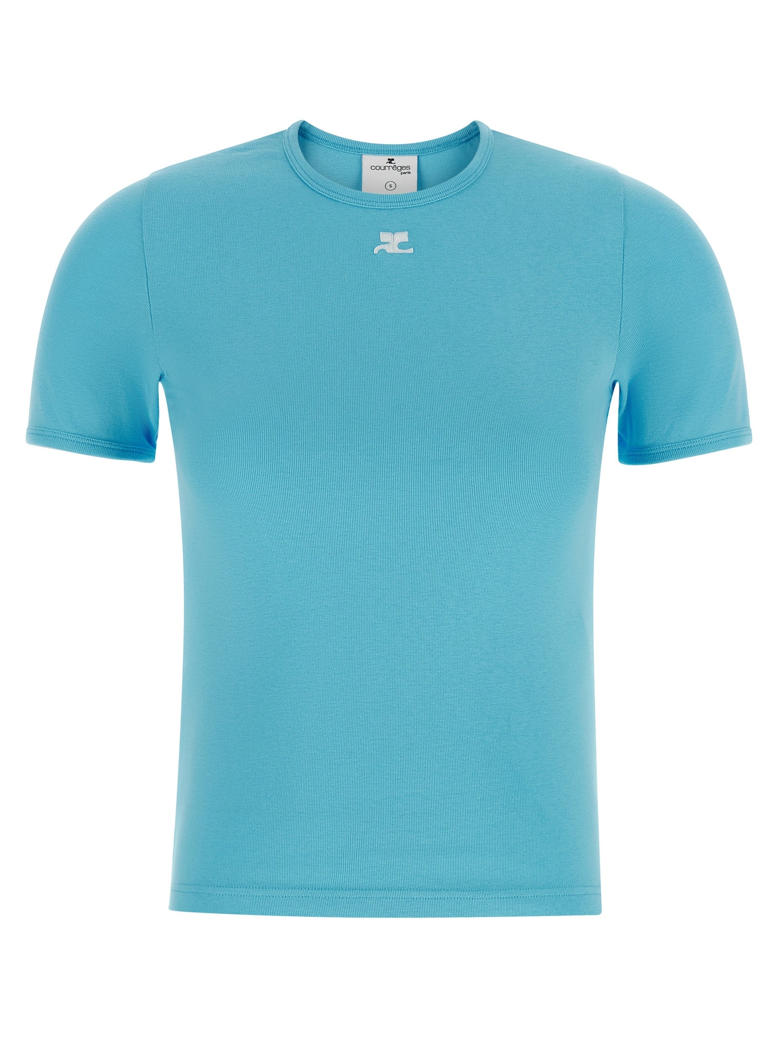Courreges 'Signature Contrast' T-Shirt