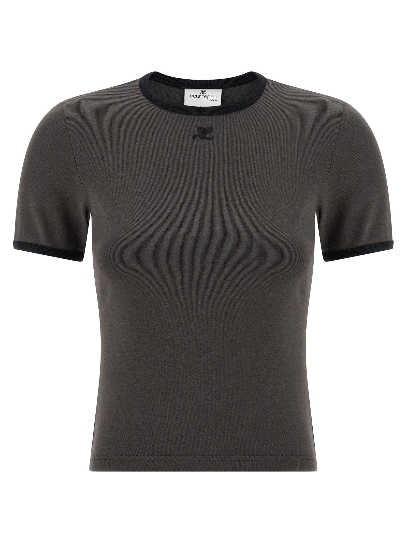 Courreges 'Signature Contrast' T-Shirt