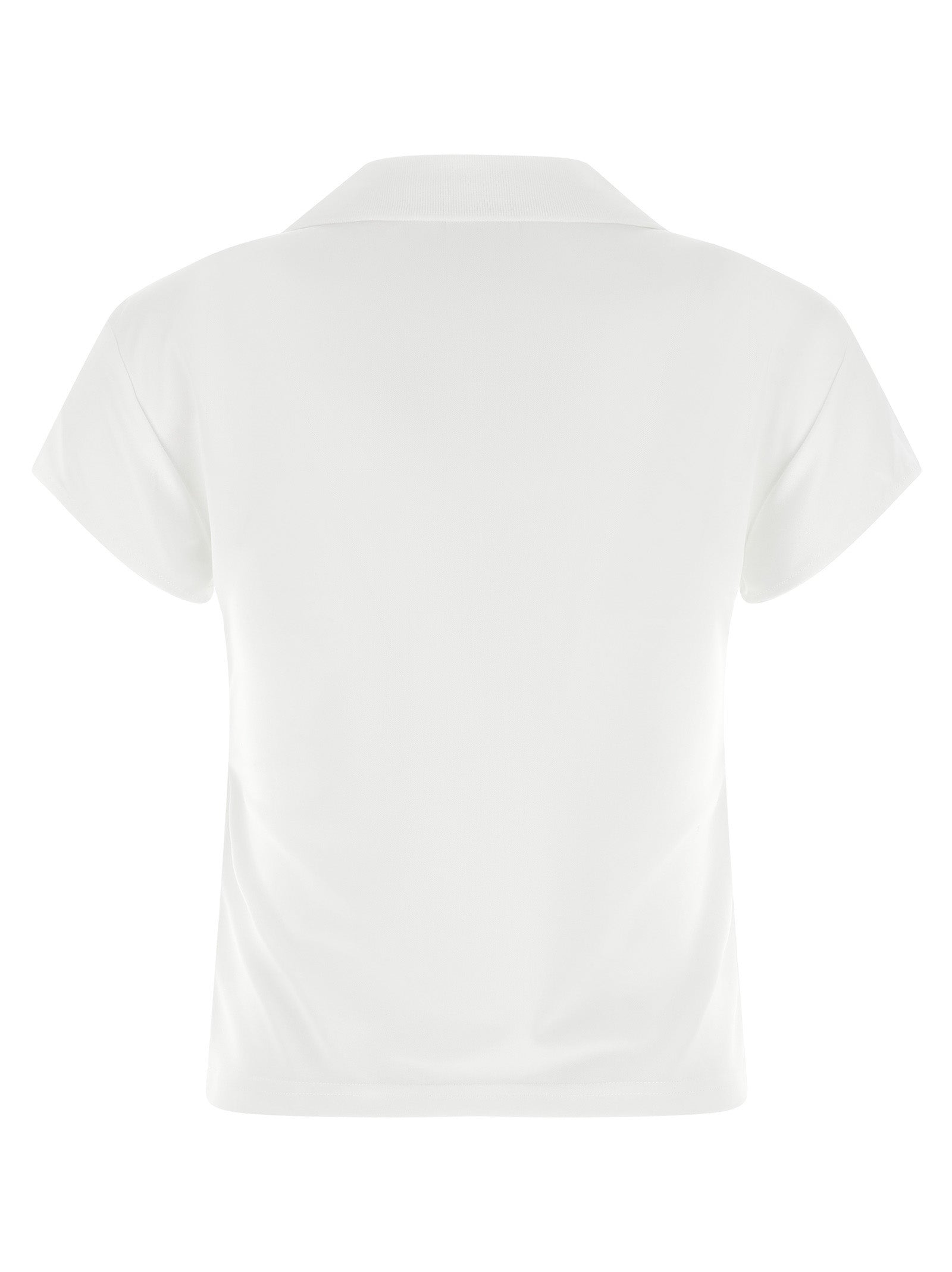 Courreges 'Sports Cropped' T-Shirt