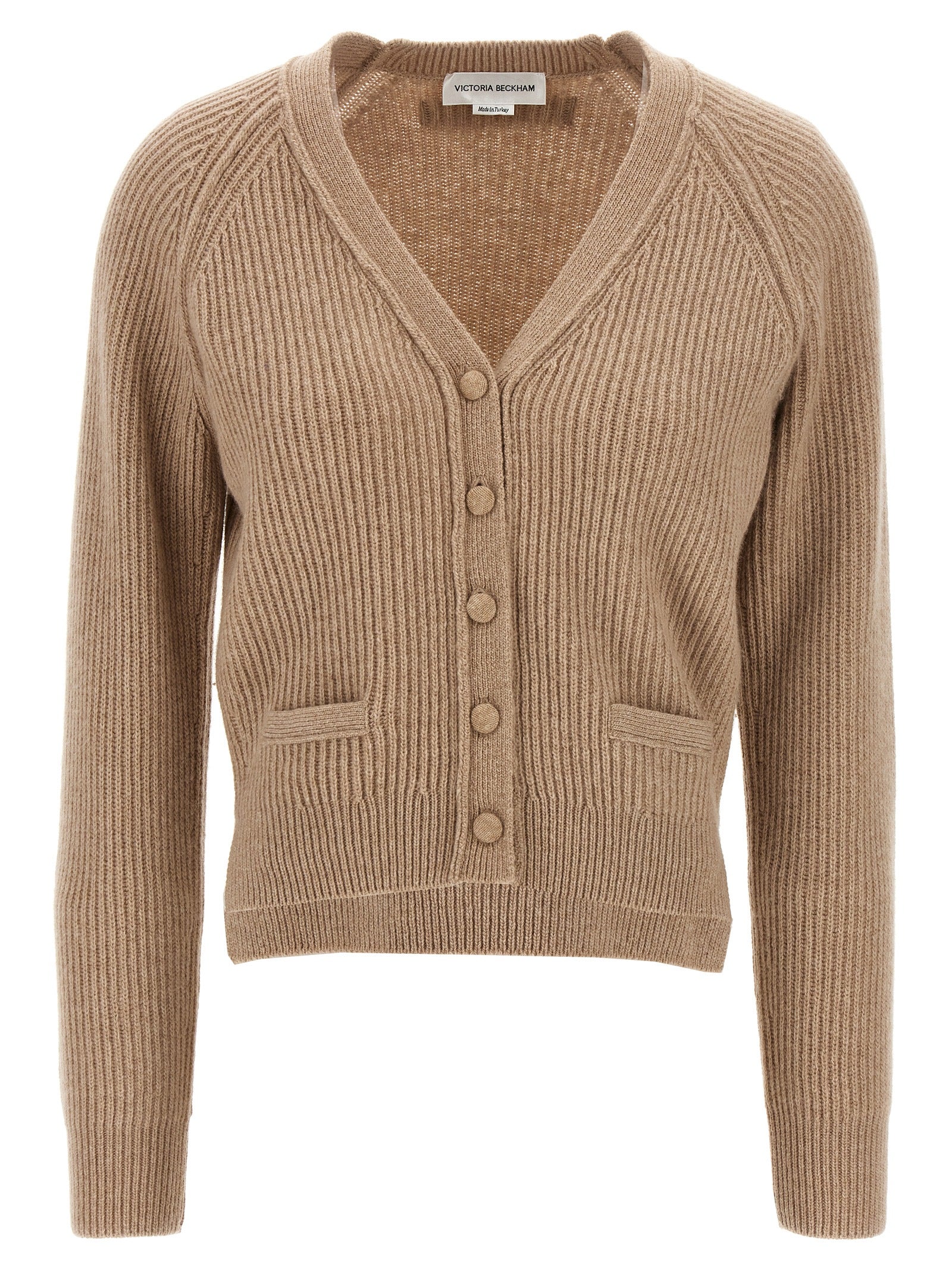 Victoria Beckham 'Stepped Hem' Cardigan