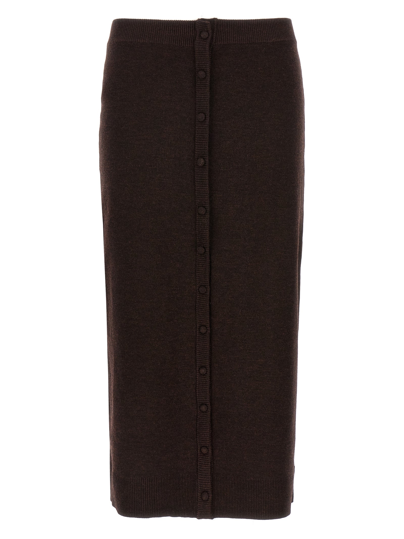 Victoria Beckham 'Bottoni' Midi Skirt