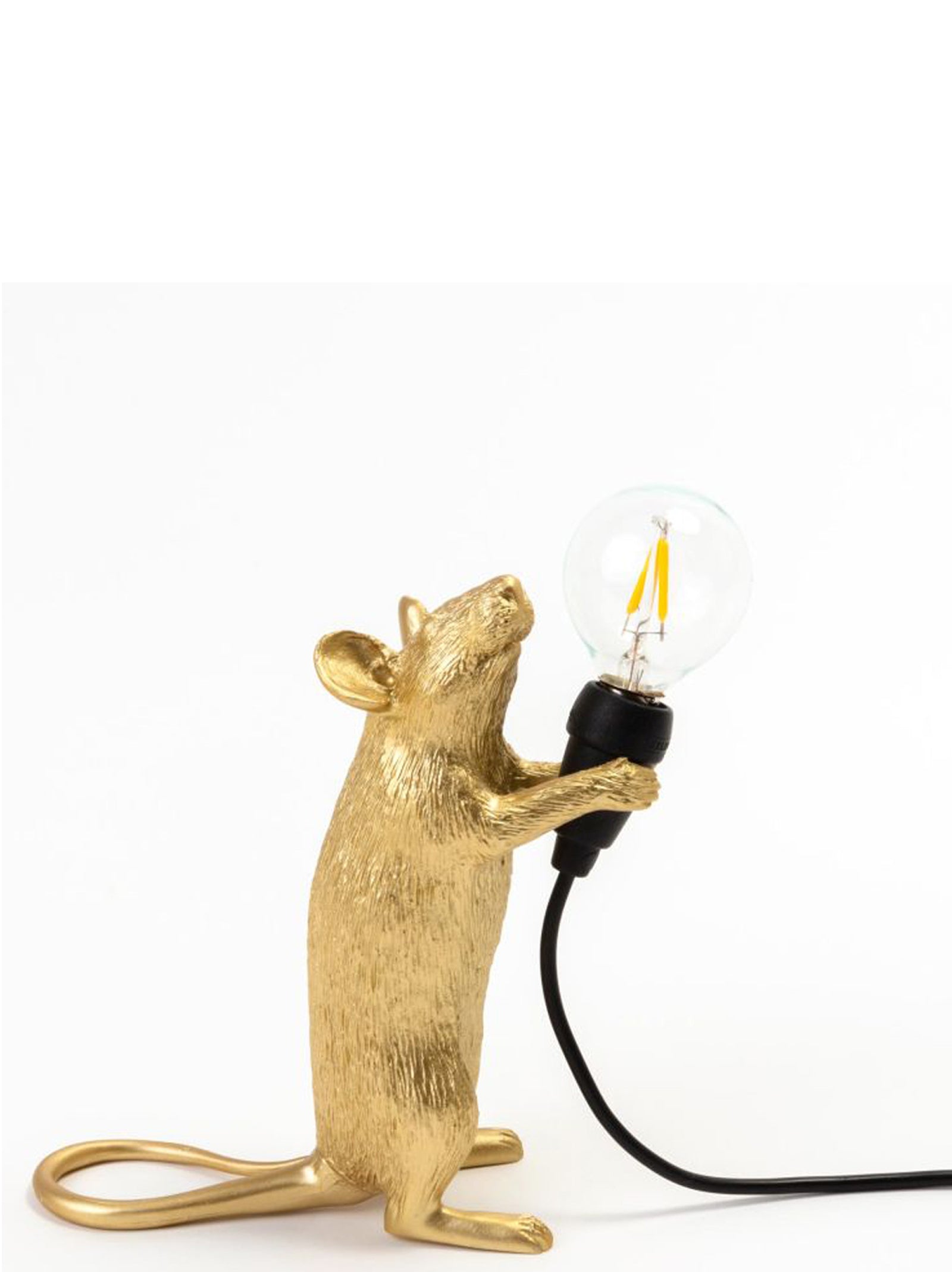 Seletti Seletti X Marcantonio 'Mouse Step Gold' Lamp
