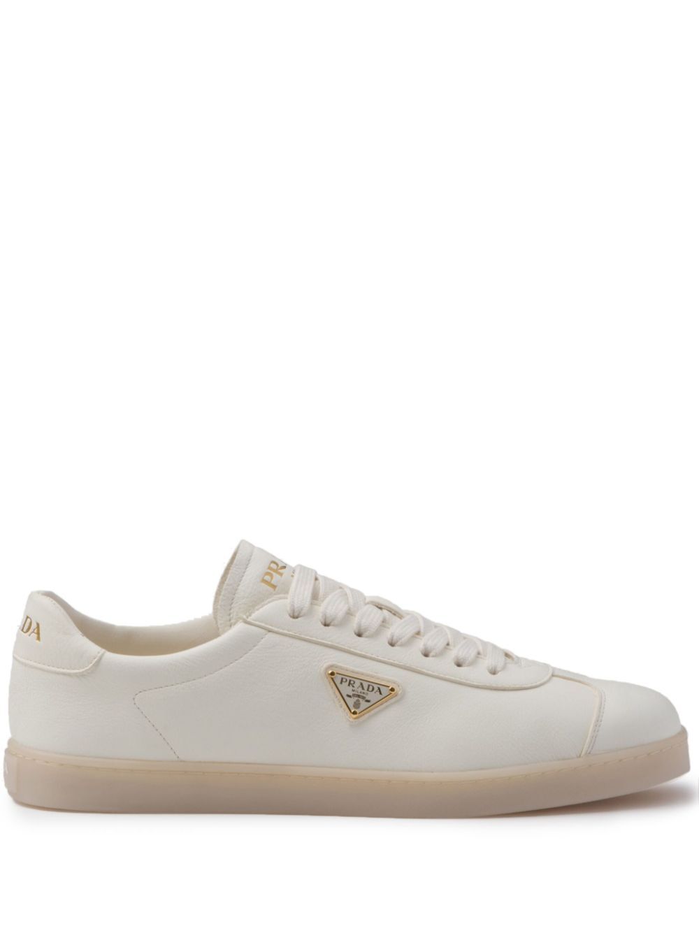 Prada Lane Leather Sneakers