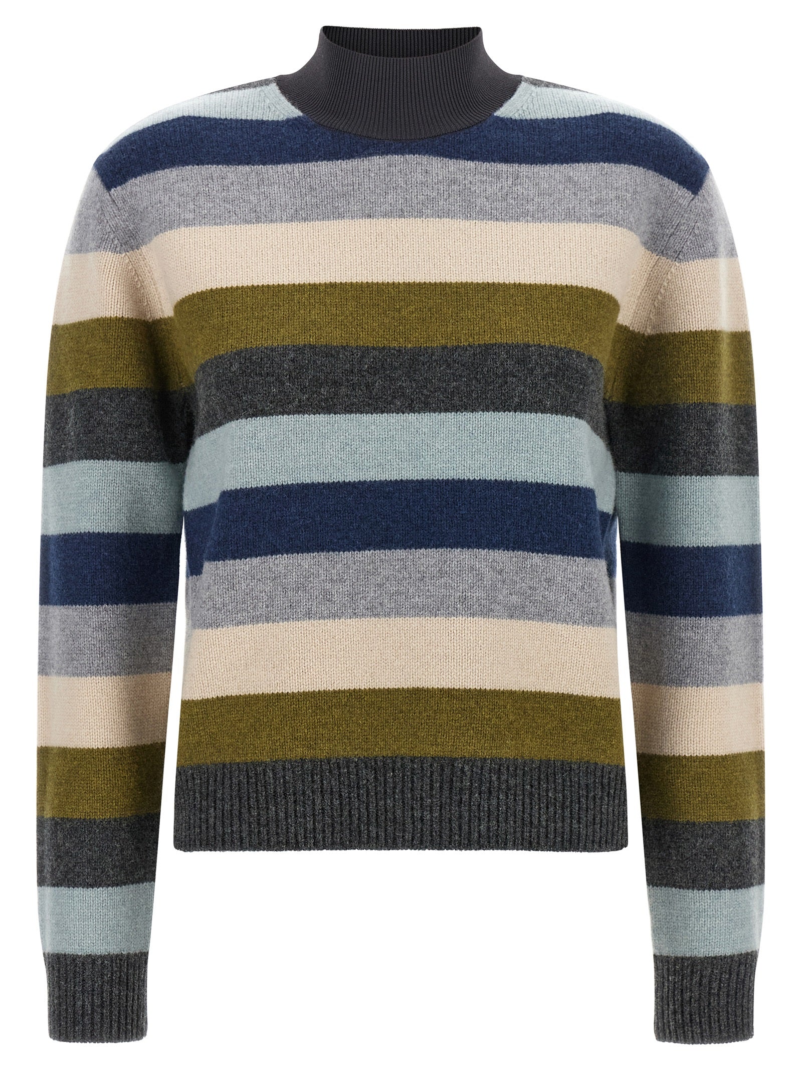 Tory Burch Striped Wool Sweater