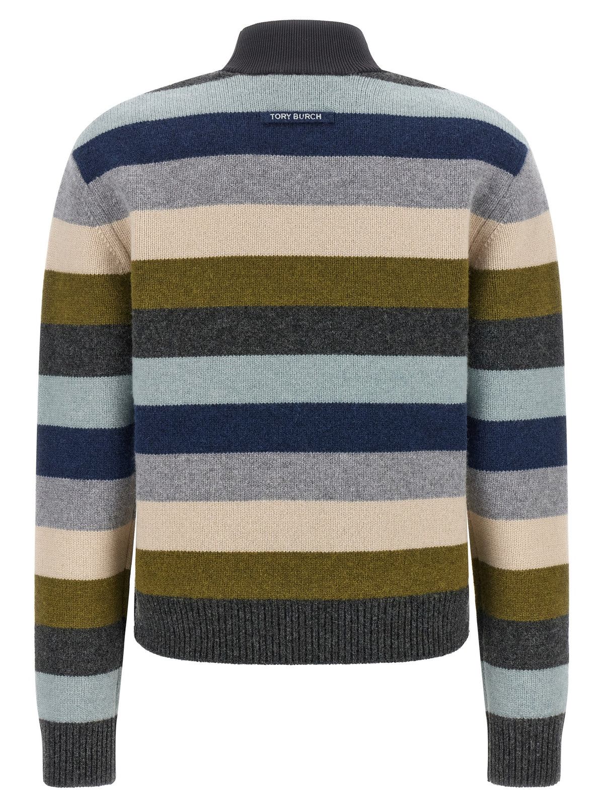 Tory Burch Striped Wool Sweater