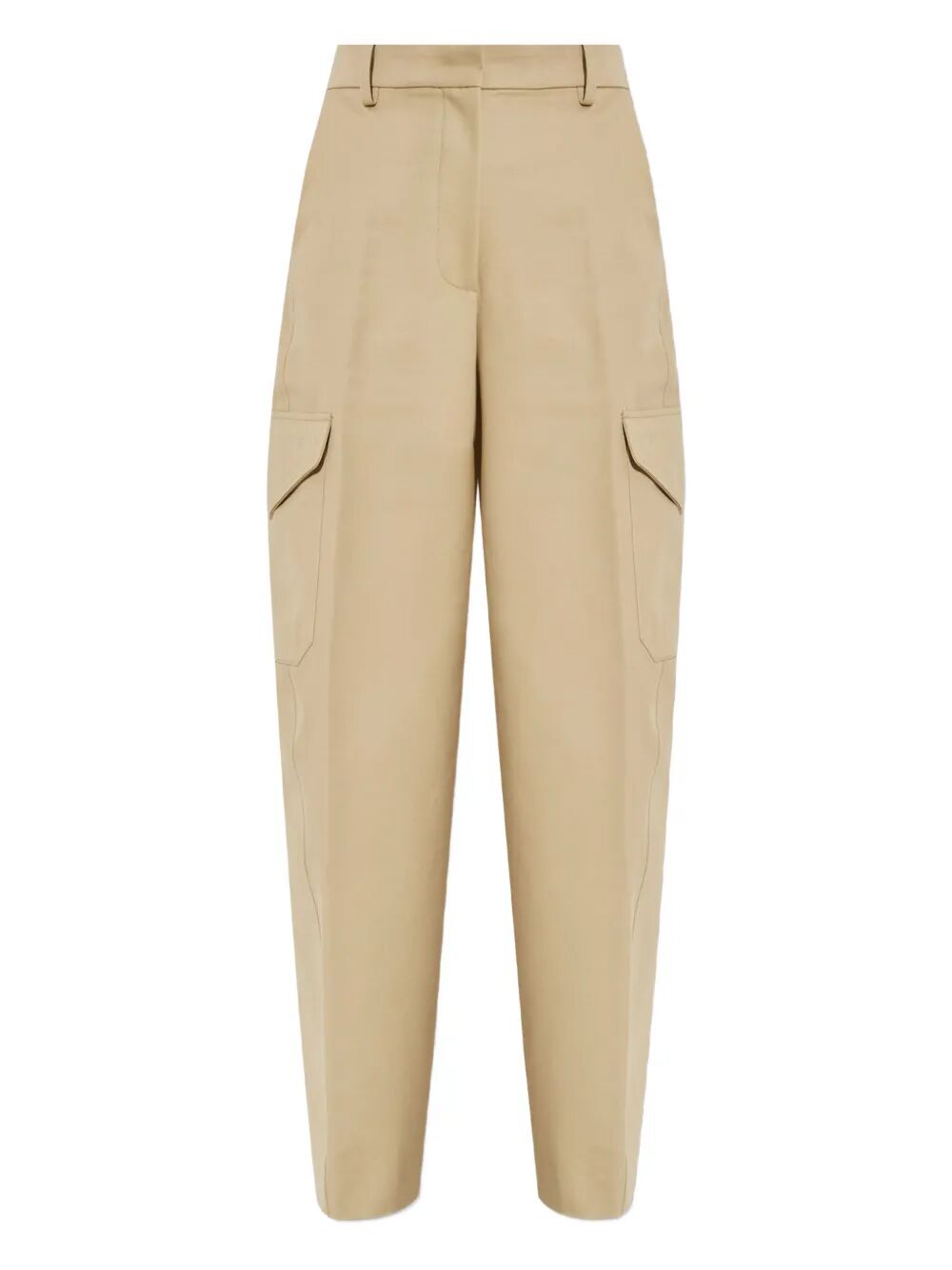 Givenchy Cotton And Wool Cocoon Trousers With Pockets