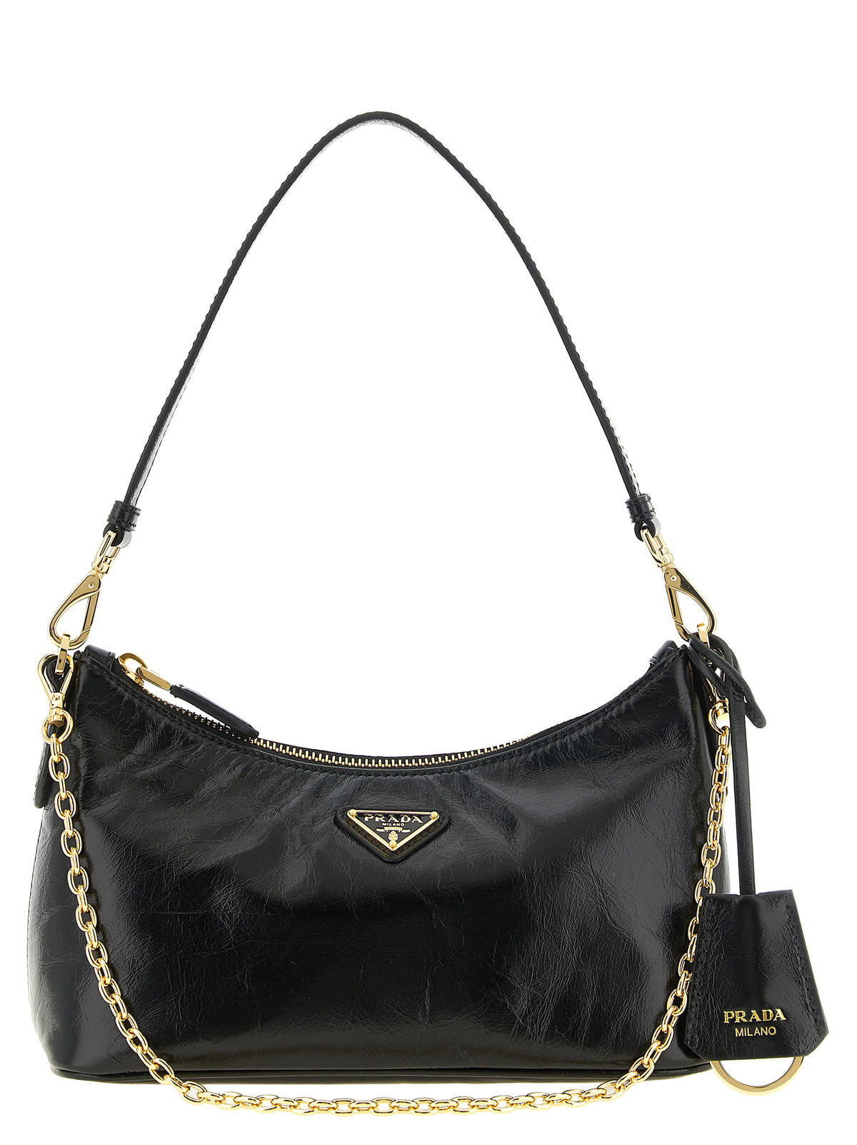 Prada Black Mini 'Prada Re-Edition' Shoulder Bag