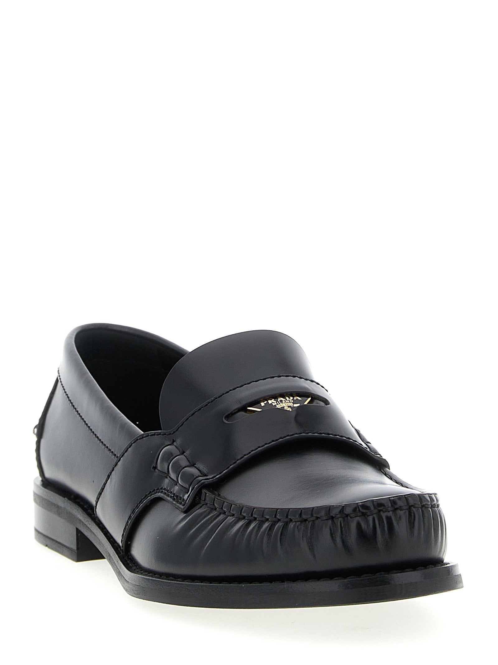 Prada Leather Loafers