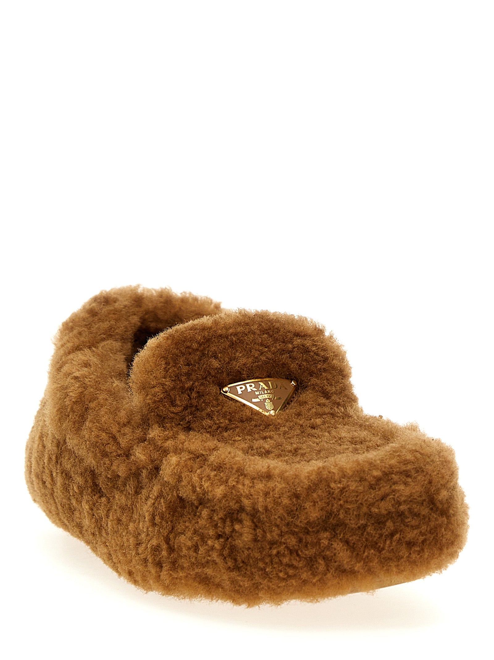Prada Shearling Loafers