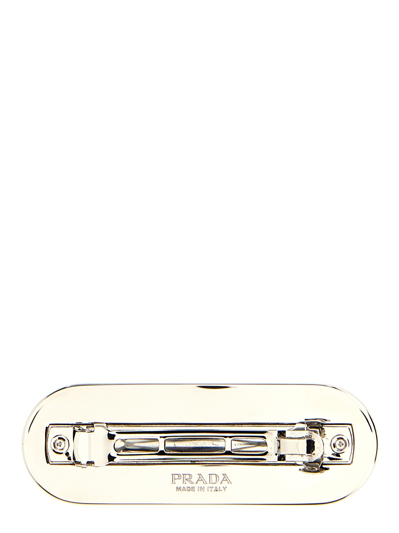 Prada Logo Hair Clip