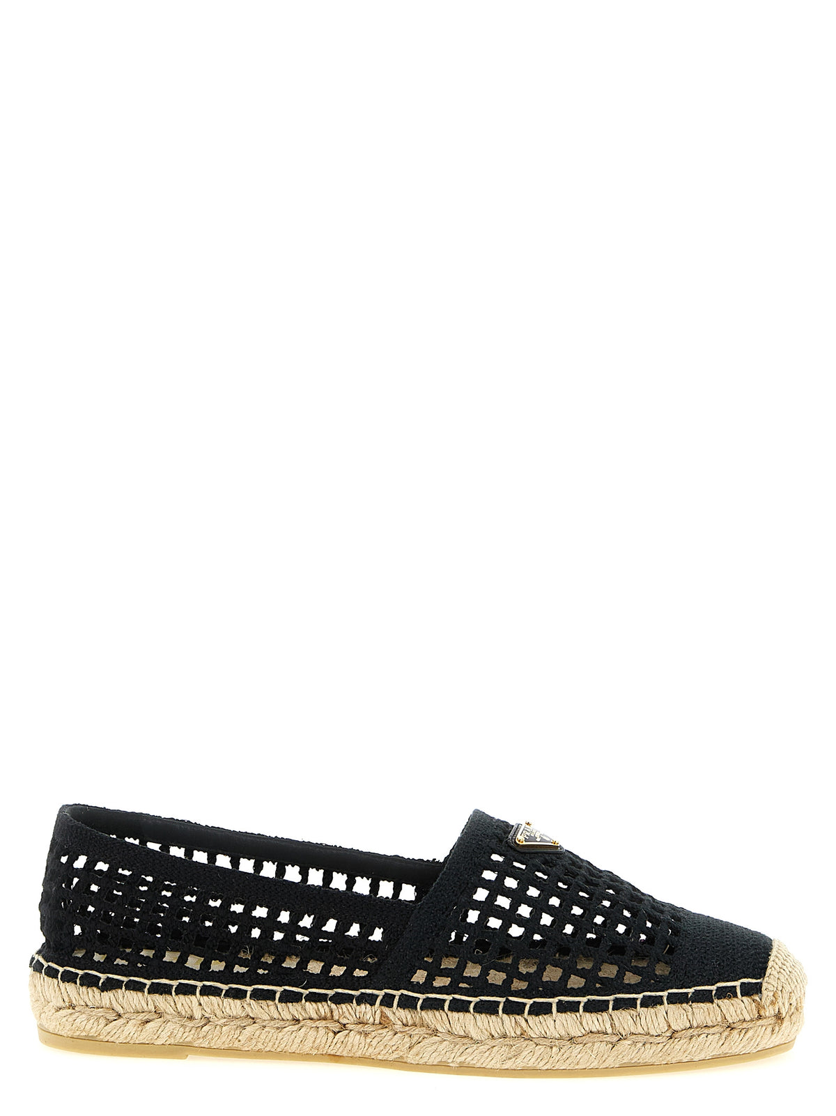 Prada Crochet Knitted Espadrilles