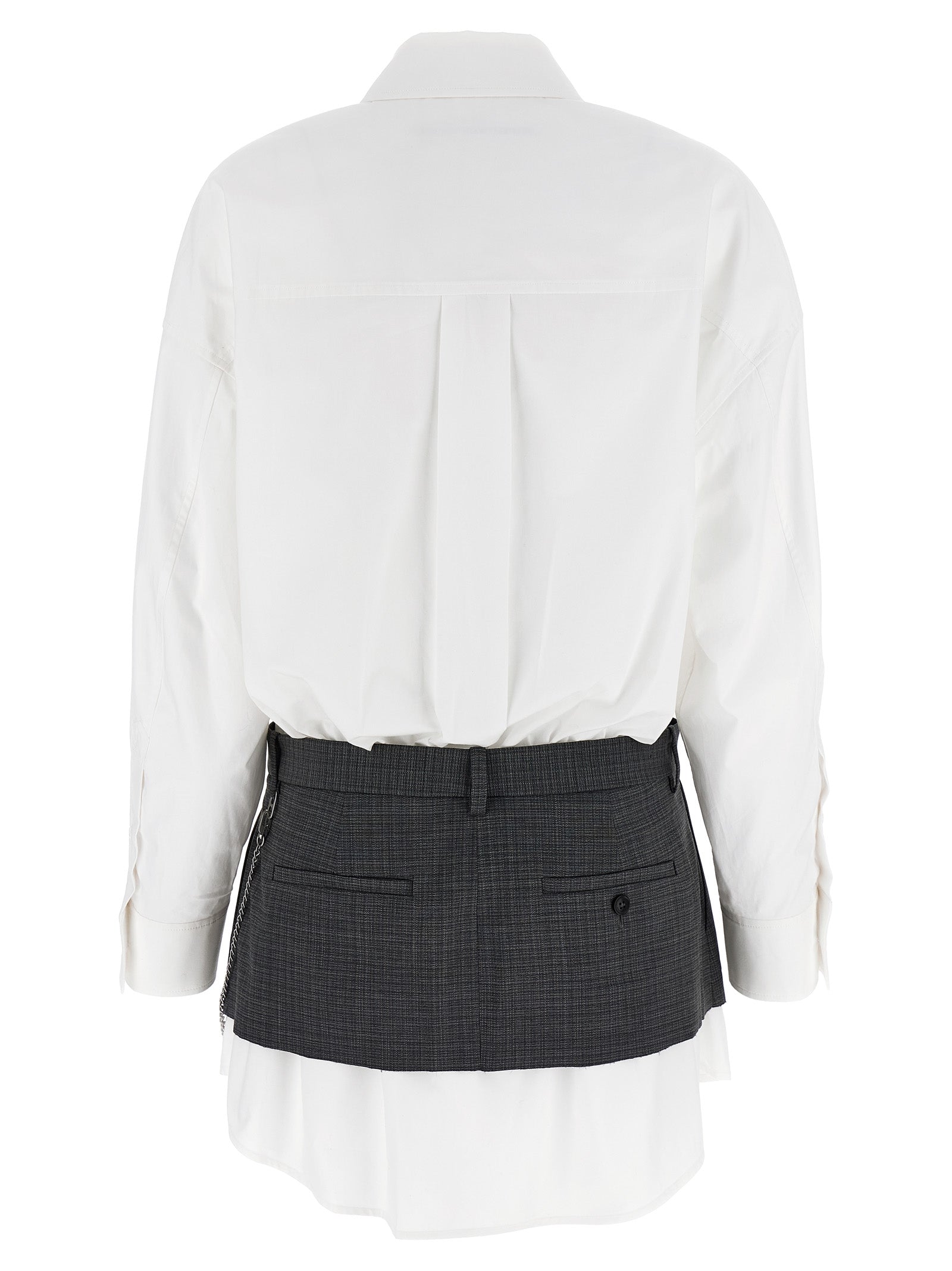 Alexander Wang 'Pre-Styled Shirt Dress W Chain' Dress