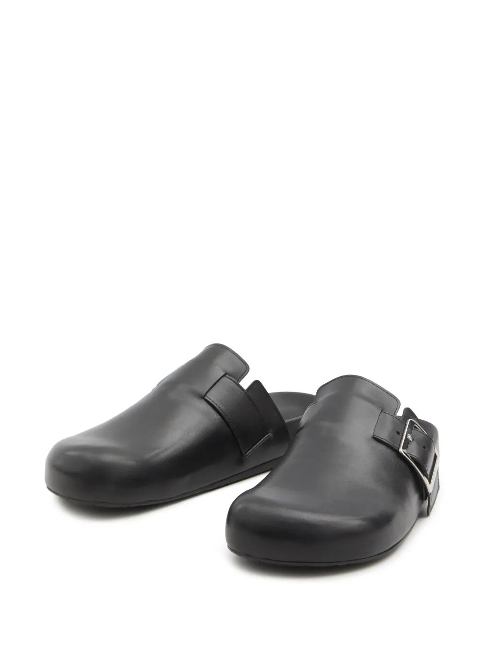 Loewe Leather Ease Buckle Mule