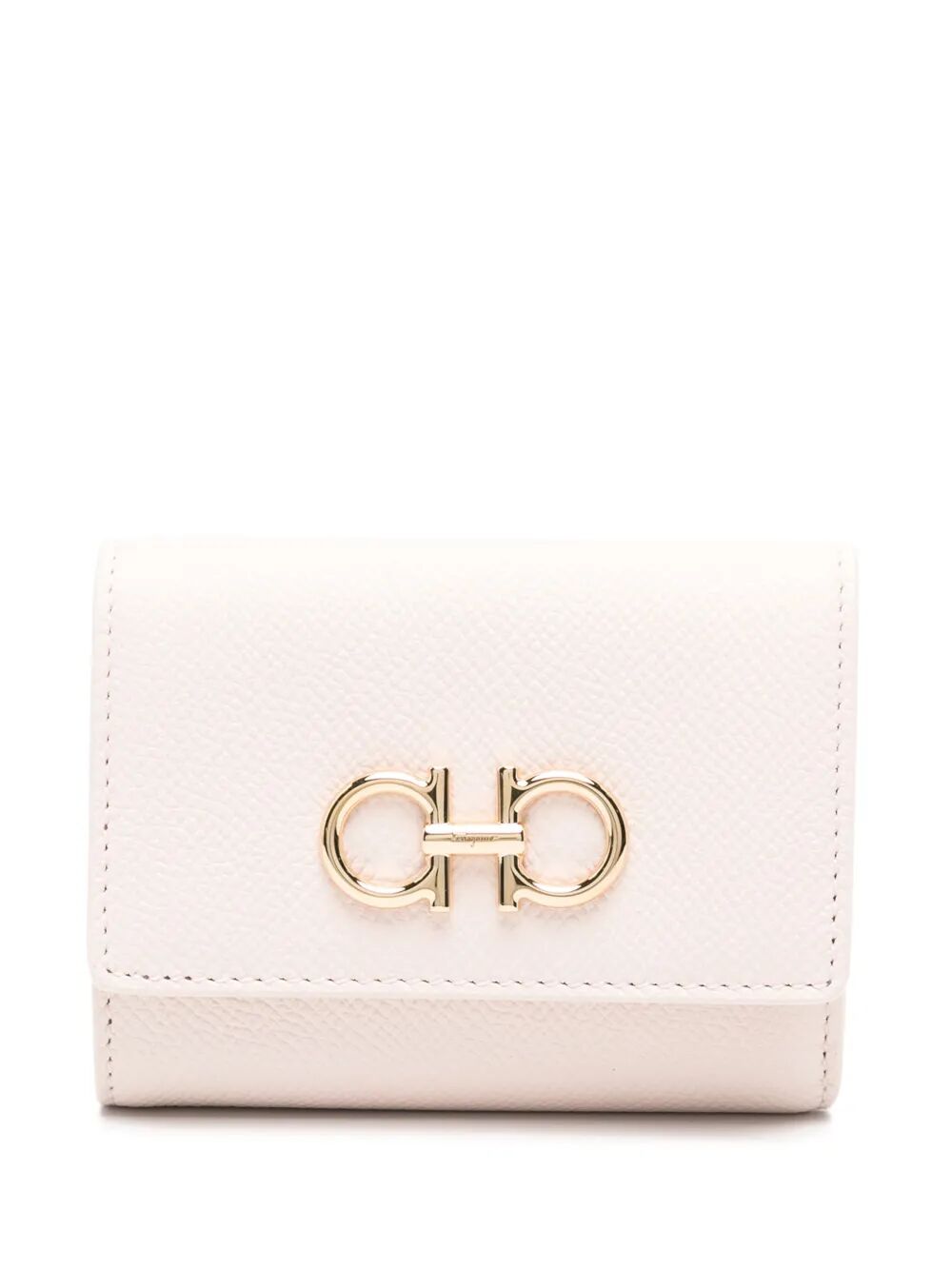 Ferragamo The Gancini Leather Trifold Wallet