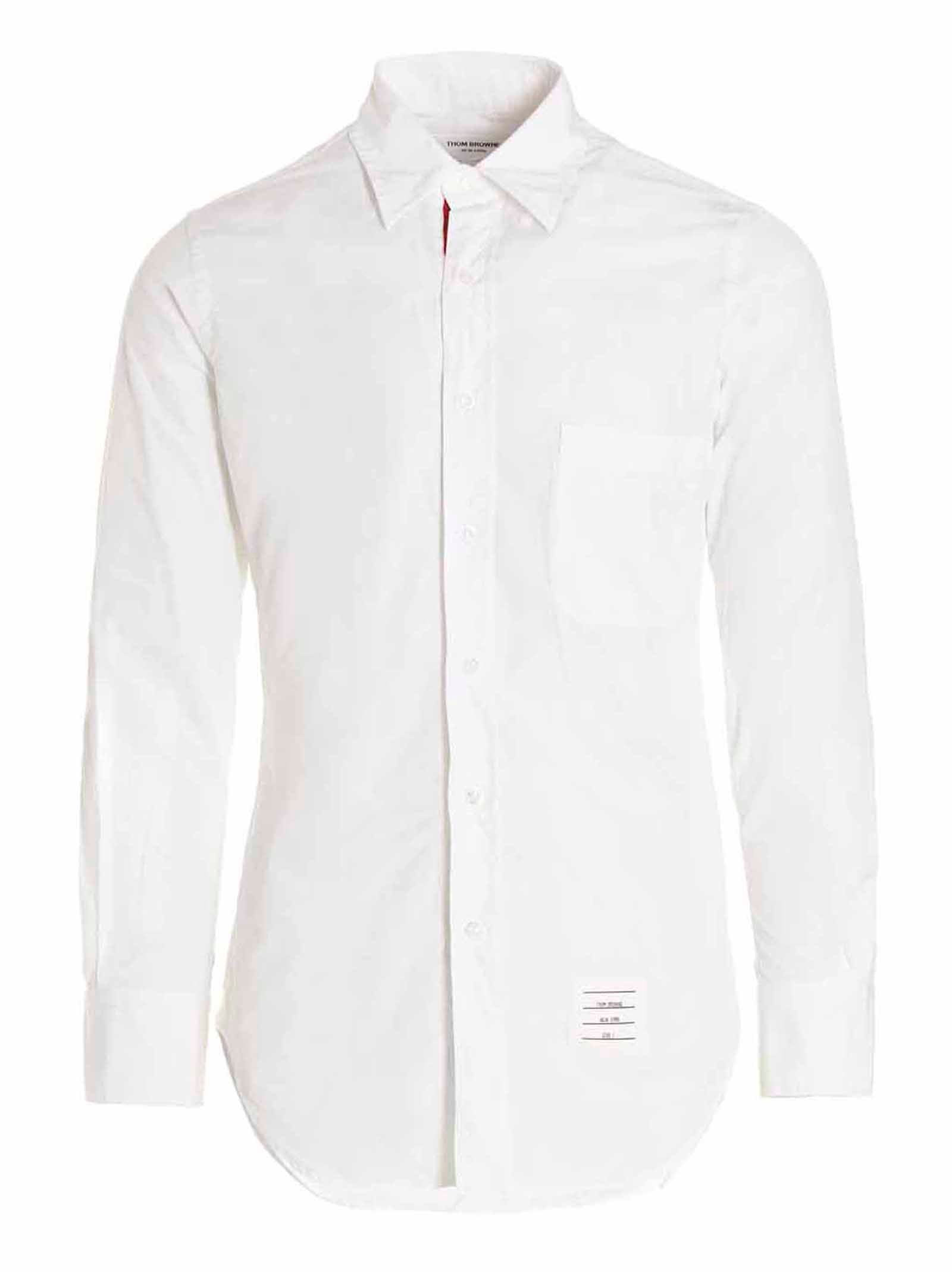 Thom Browne Solid Poplin Shirt