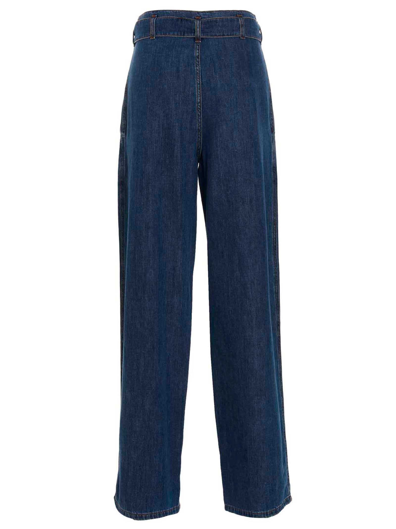 Philosophy Jeans With Front Pleats