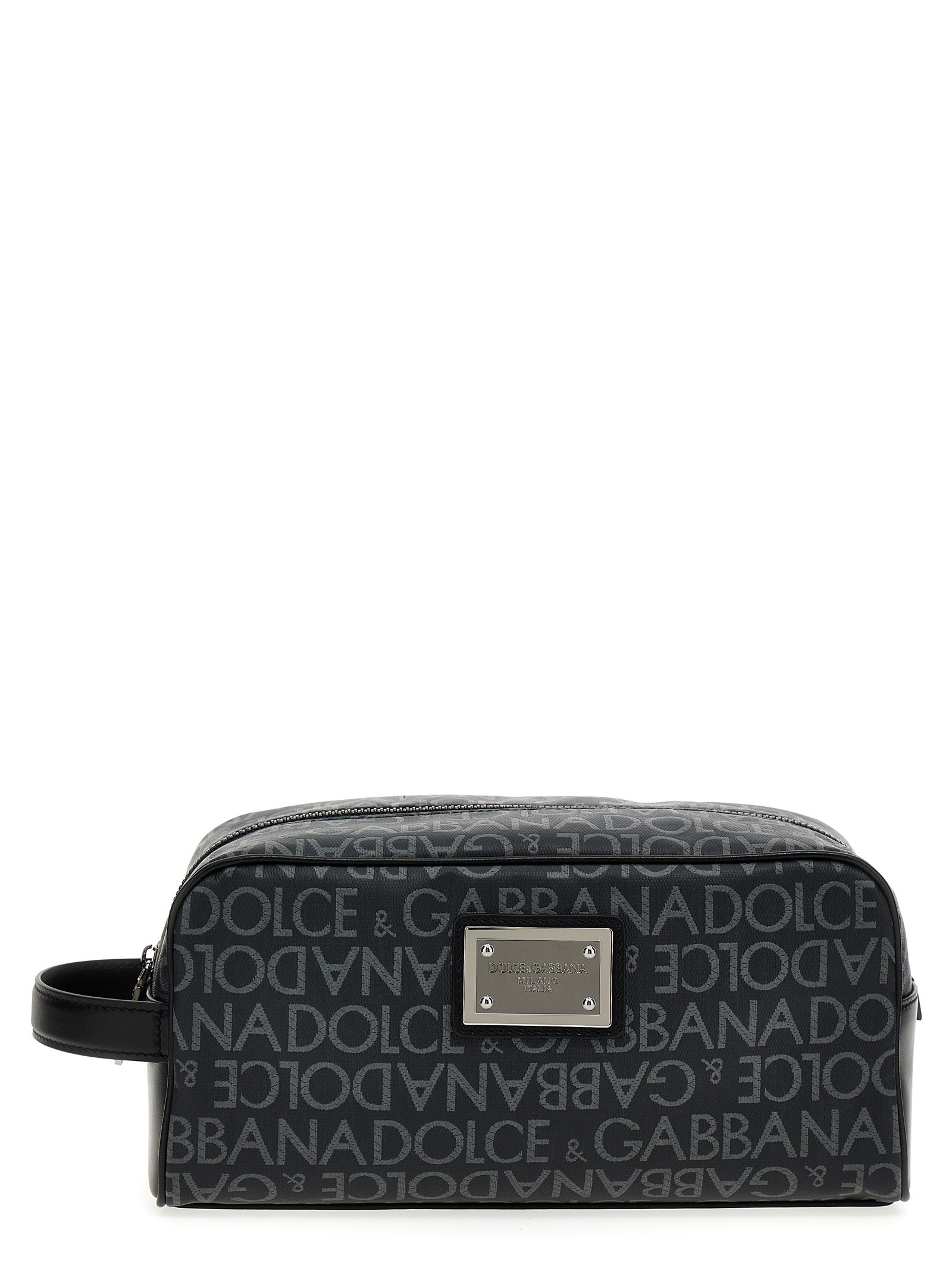Dolce & Gabbana Leather Toiletry Bag