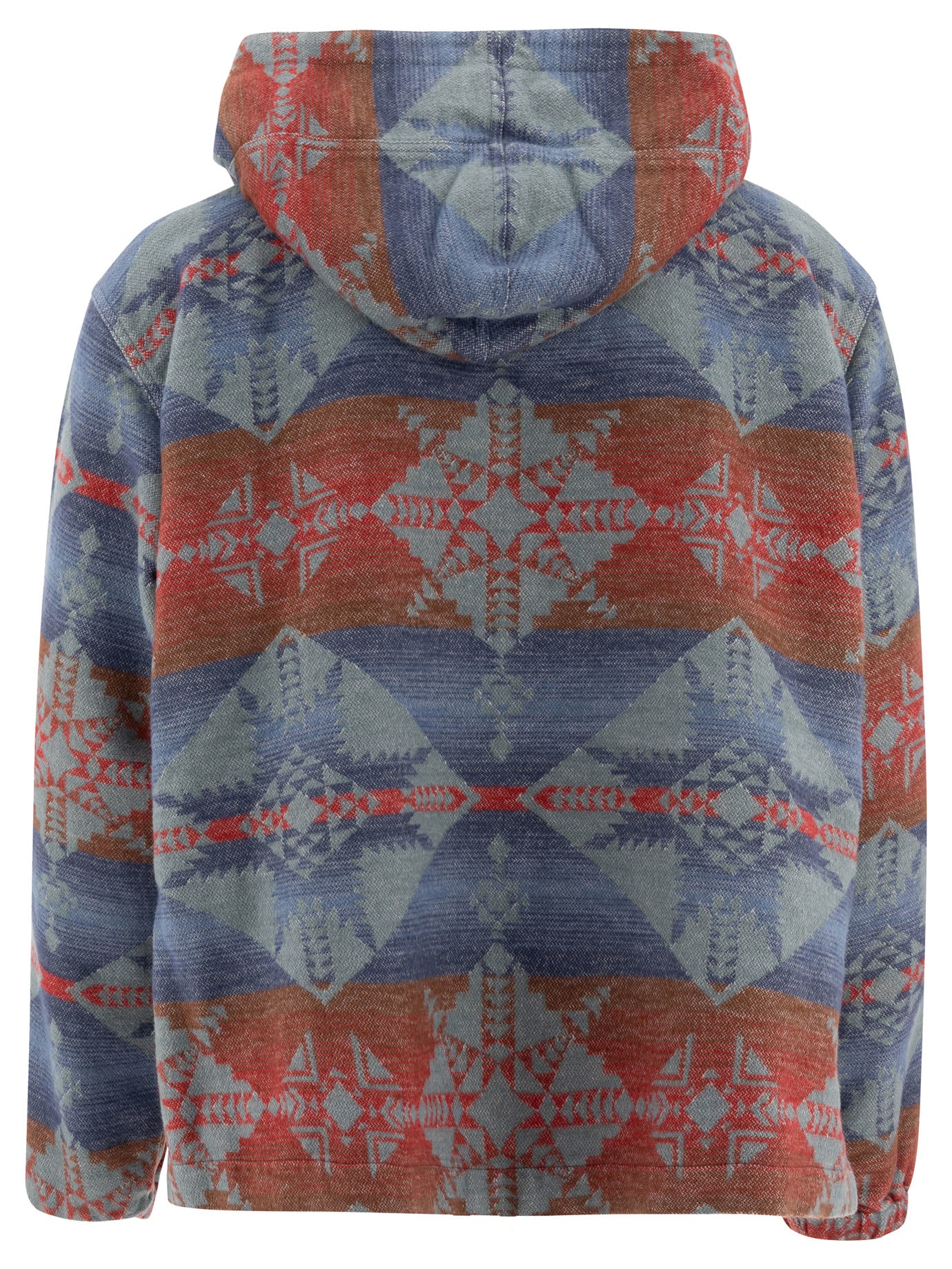 Beams Plus Mil Smock Jacquard Shaggy Hoodie