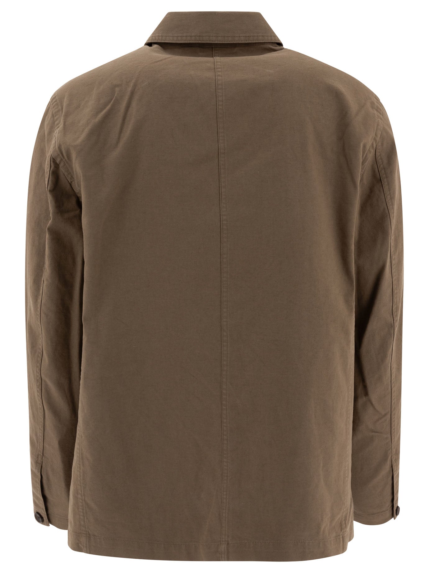 Vince Cotton And Linen Utility Jacket