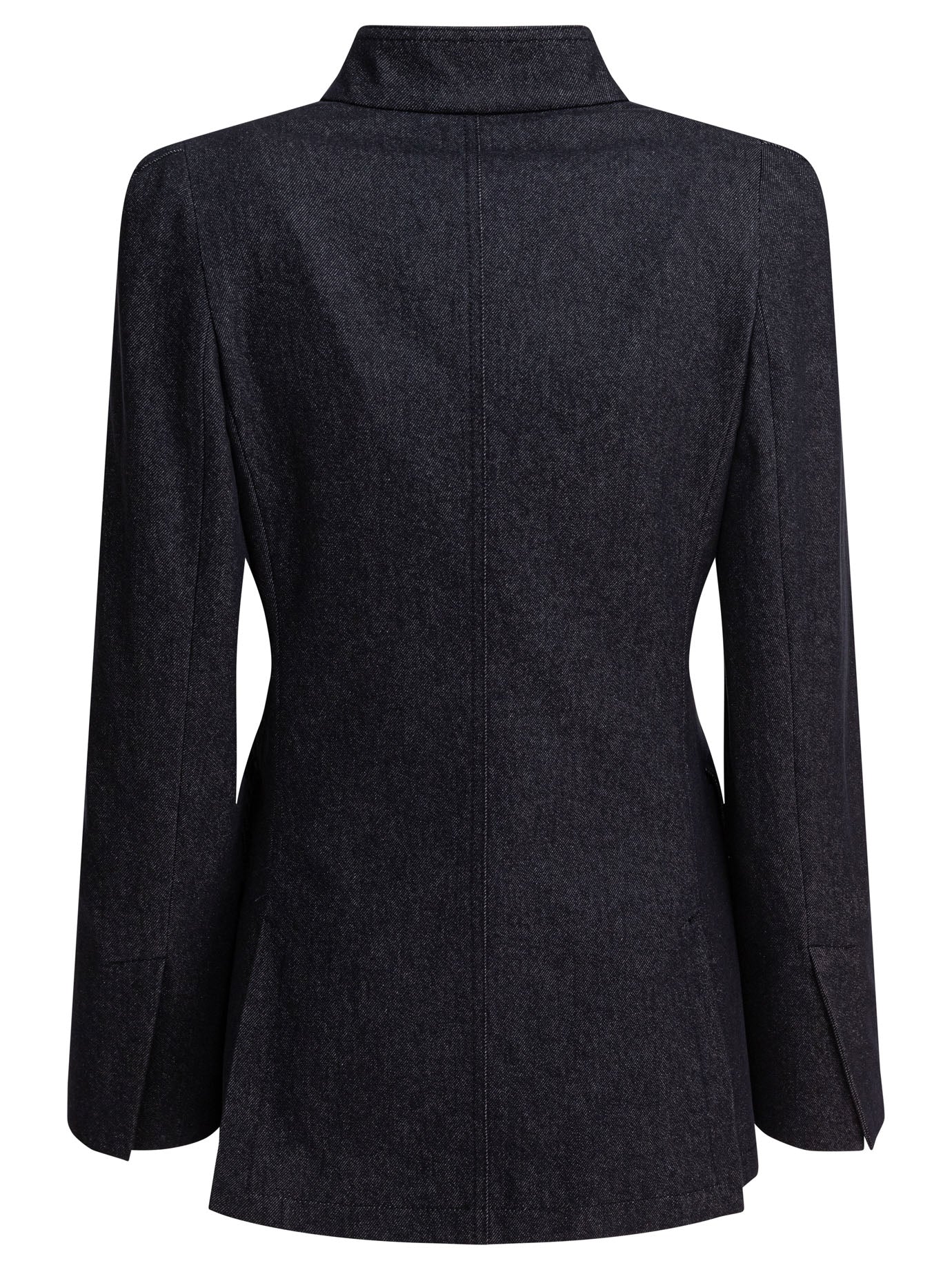 Max Mara Denim-Effect Blazer