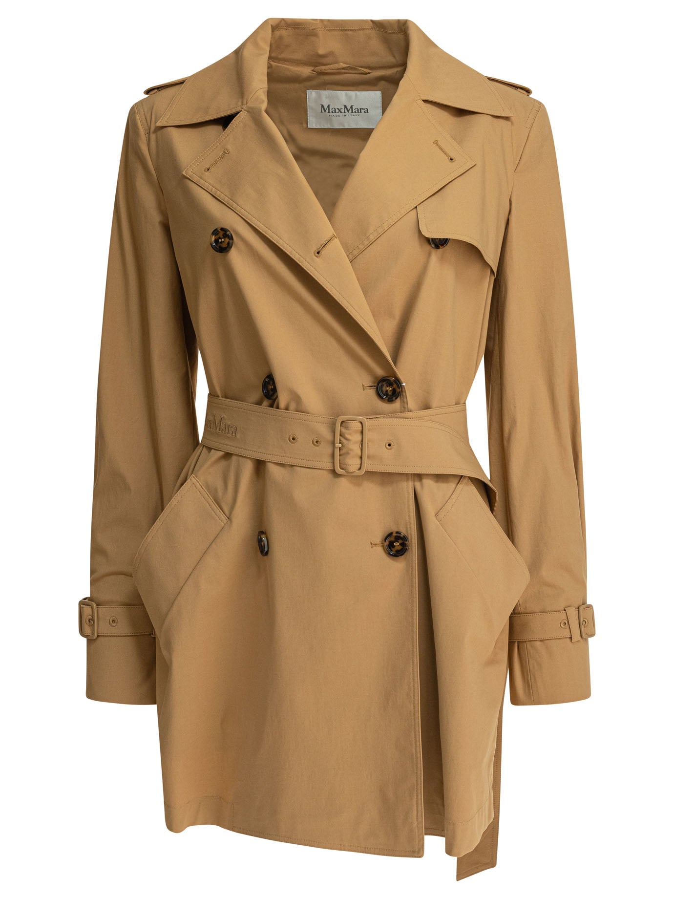 Max Mara Cotton Canvas Raincoat