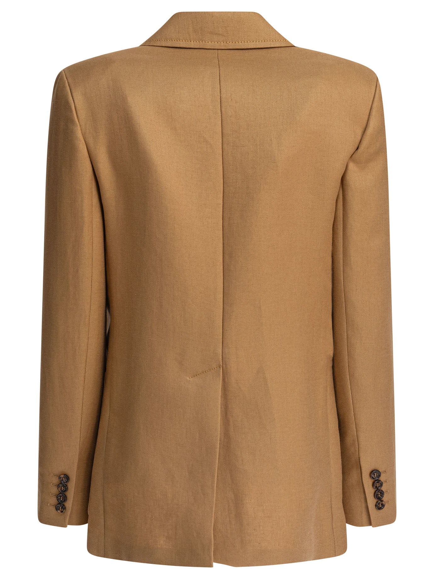 Max Mara Single-Breasted Linen Blazer
