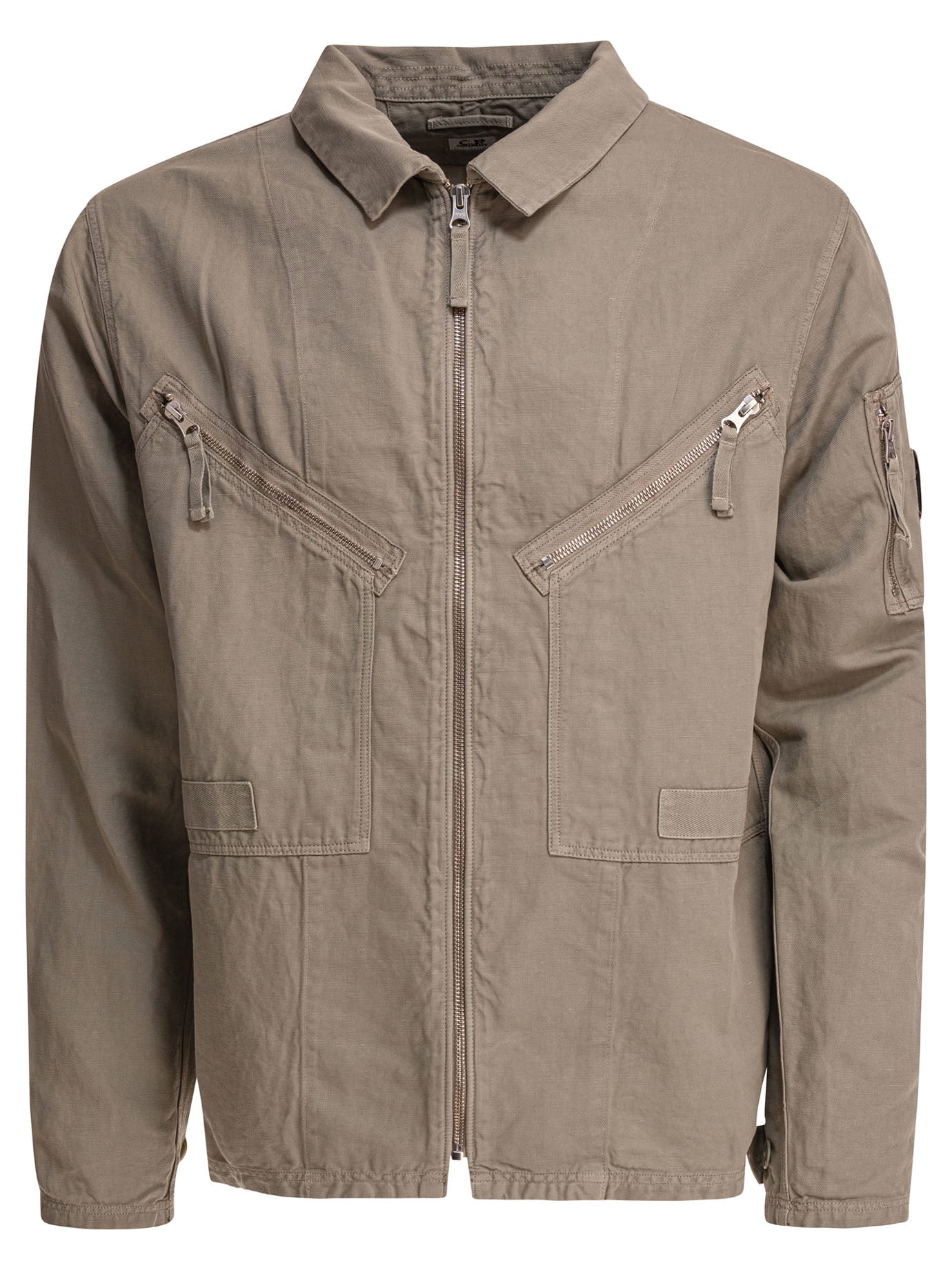 C.P. Company Cotton And Linen Overshirt