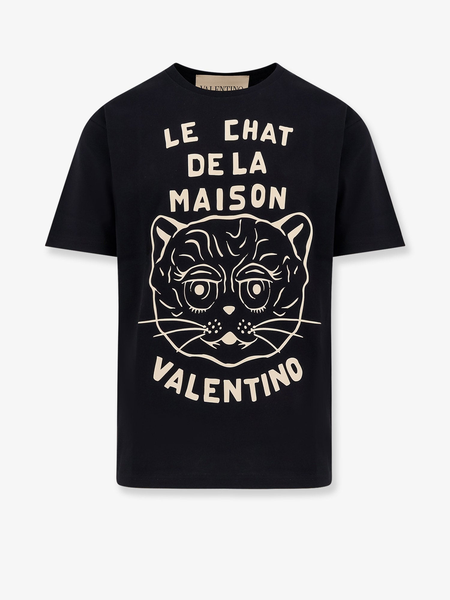 Valentino Le Chat De La Maison Cotton T-shirt