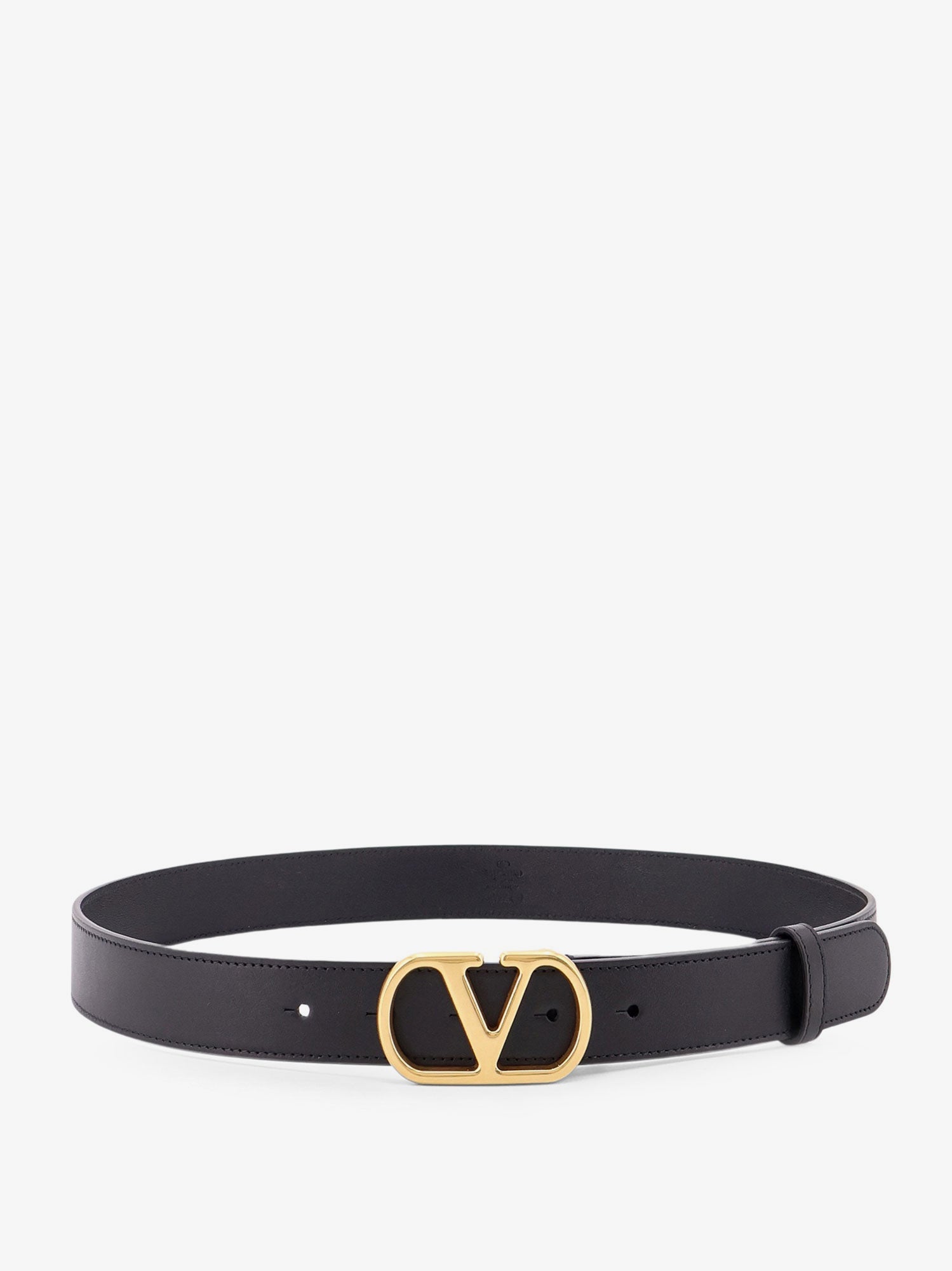 Valentino Vlogo Leather Belt
