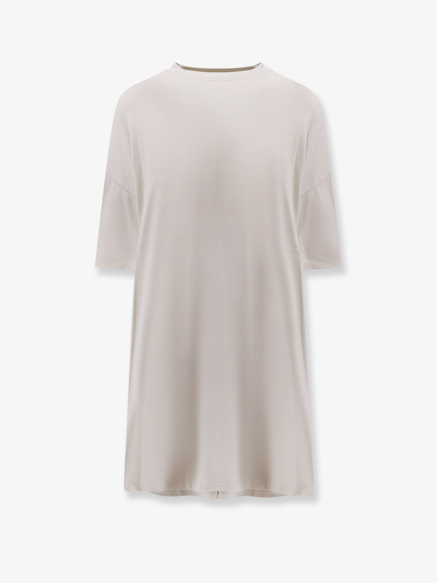 Balenciaga Cotton Jersey Semi Fitted Short Dress