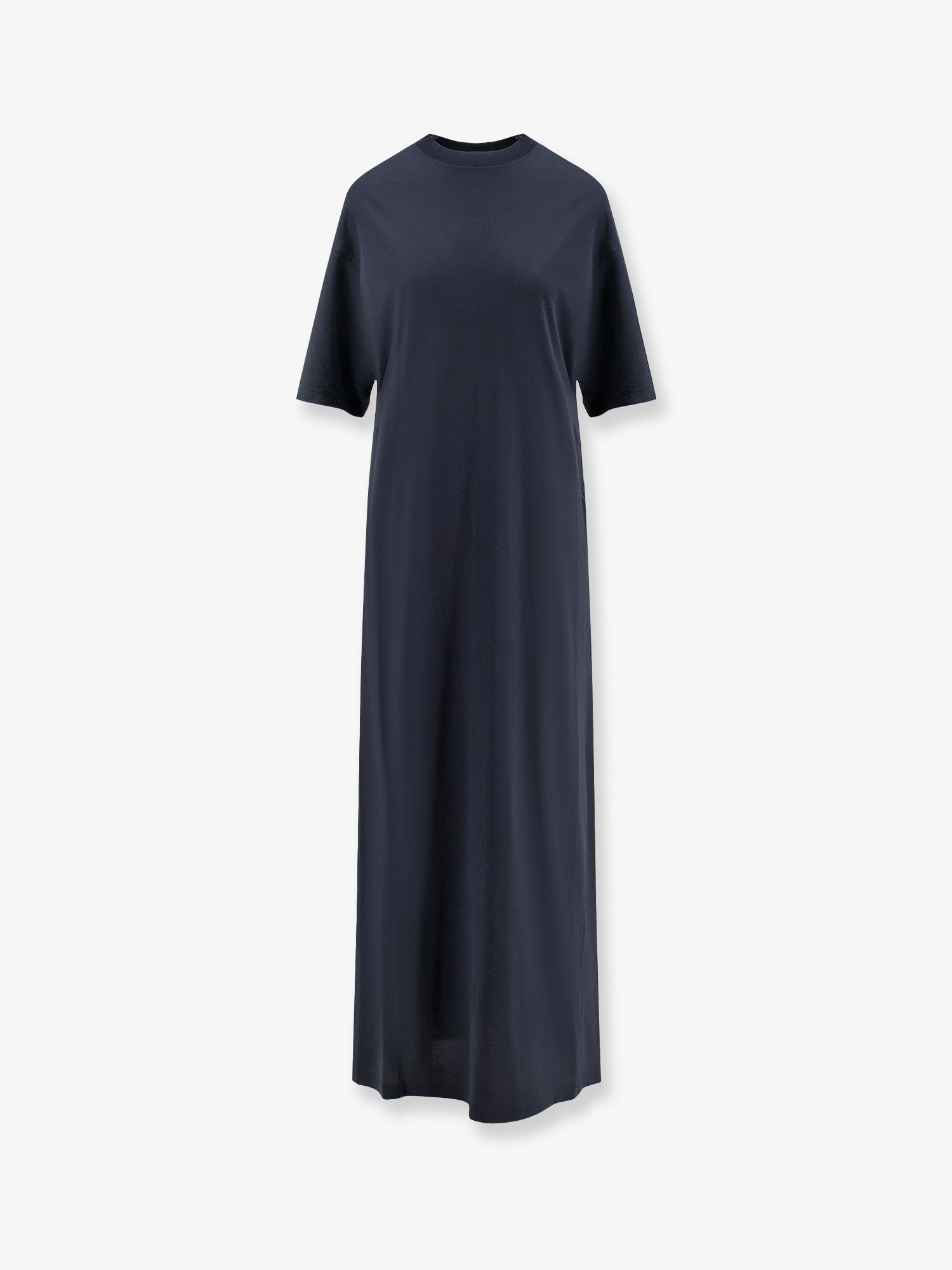Balenciaga Cocoon Cotton Jersey Maxi Dress