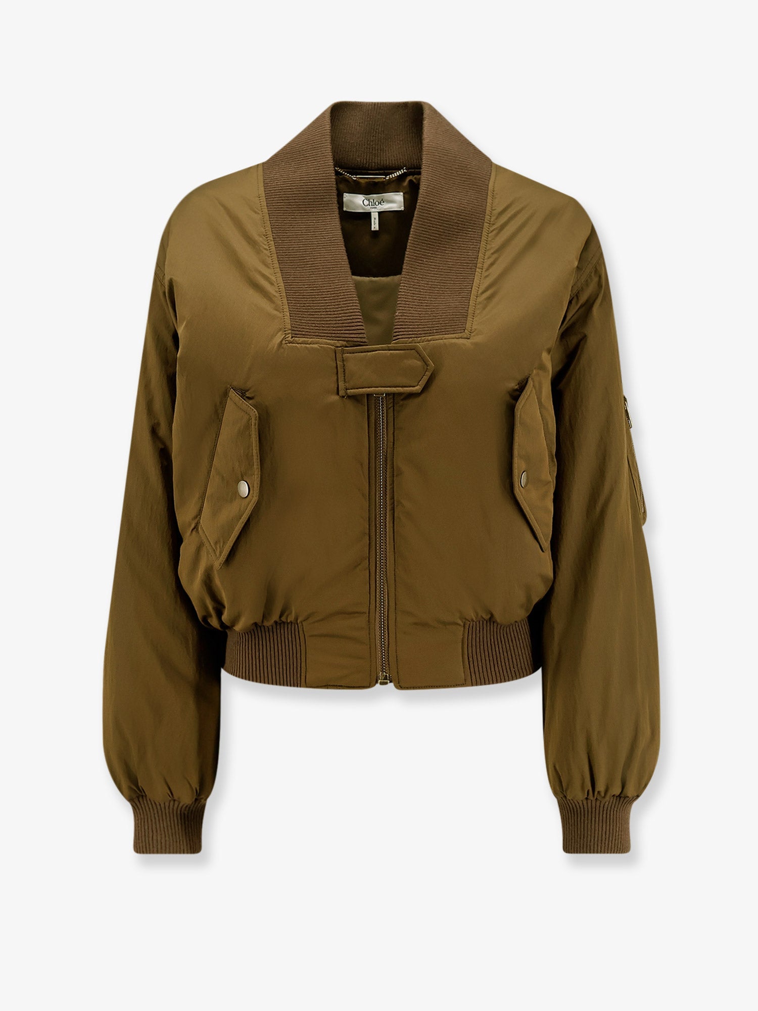 Chloé Nylon Bomber Jacket