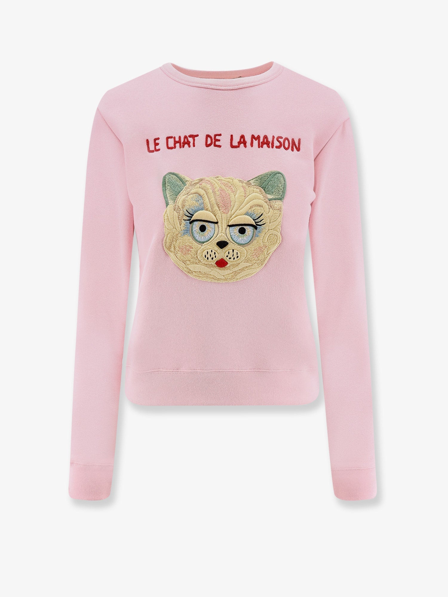 Valentino Le Chat De La Maison Cotton Sweatshirt