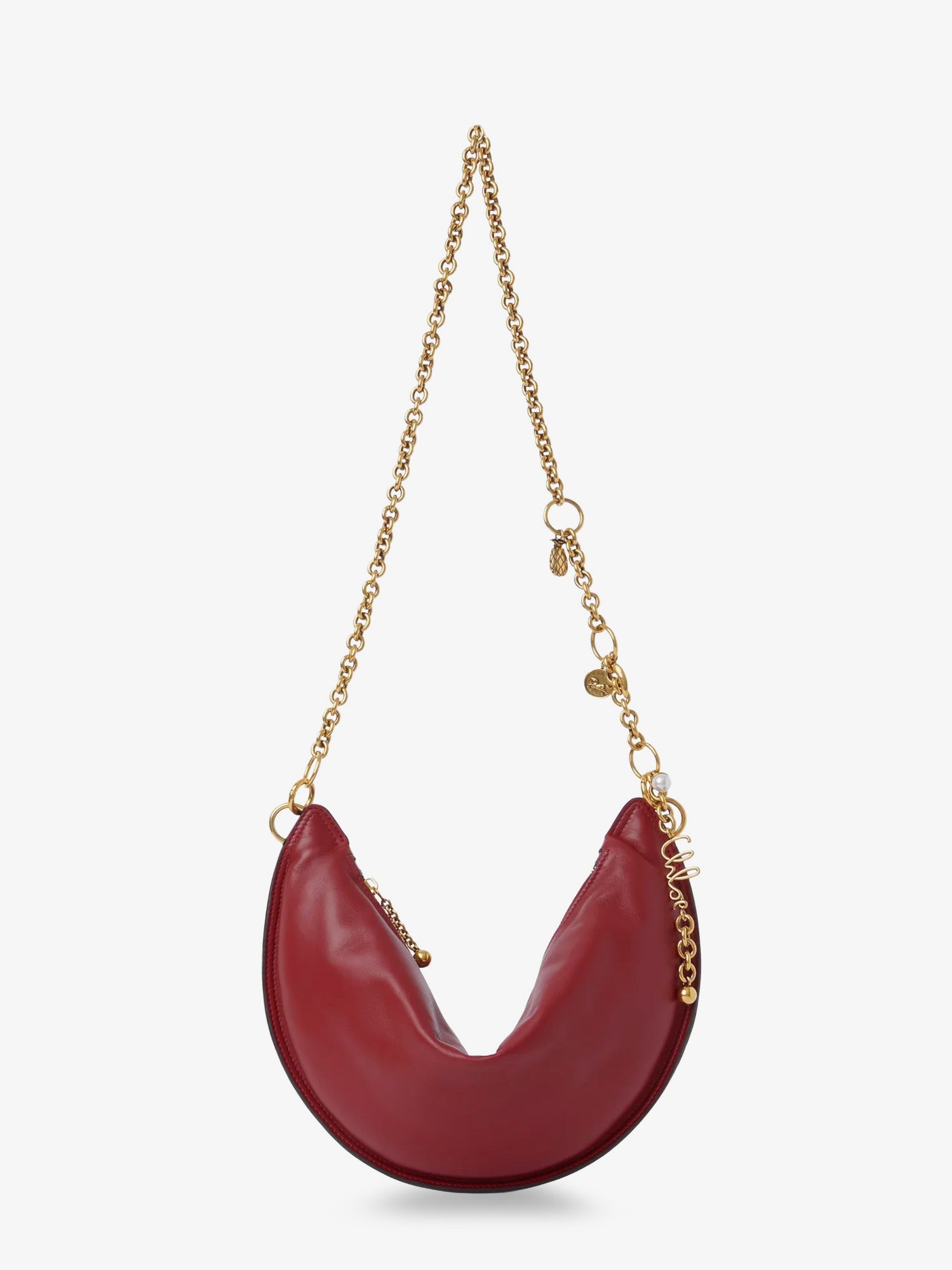Chloé Halfmoon Leather Shoulder Bag