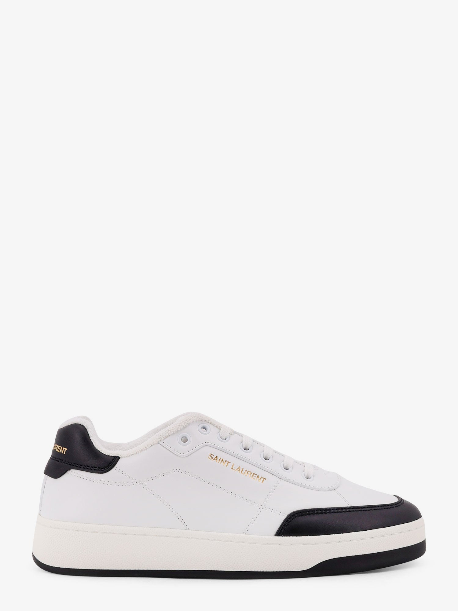 Saint Laurent Sl/61 Sn Leather Sneakers