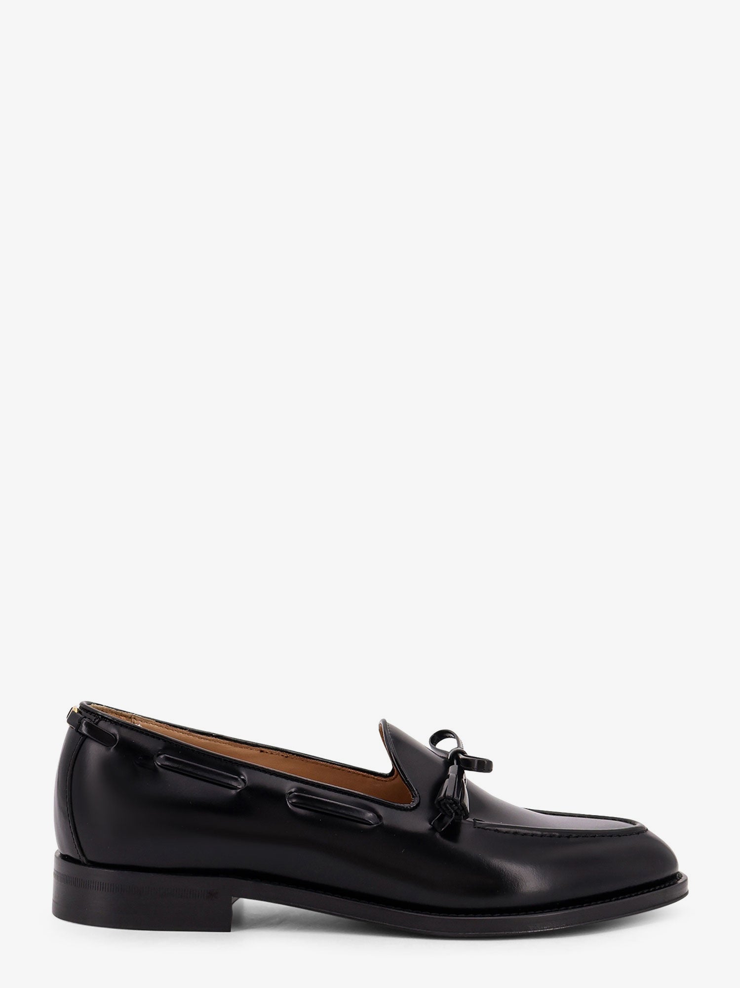 Valentino Bowshire Leather Loafers