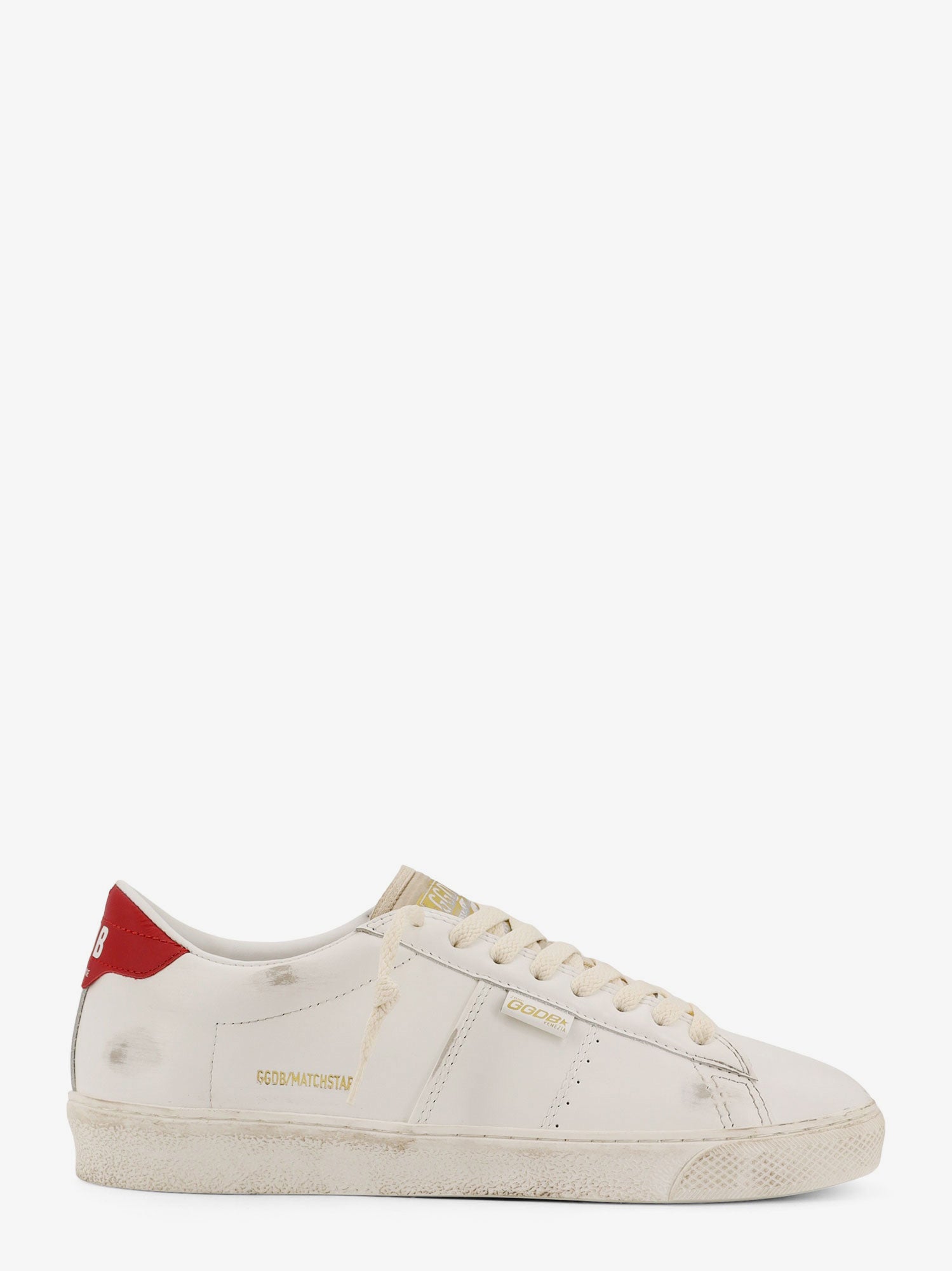 Golden Goose Matchstar Leather Sneakers