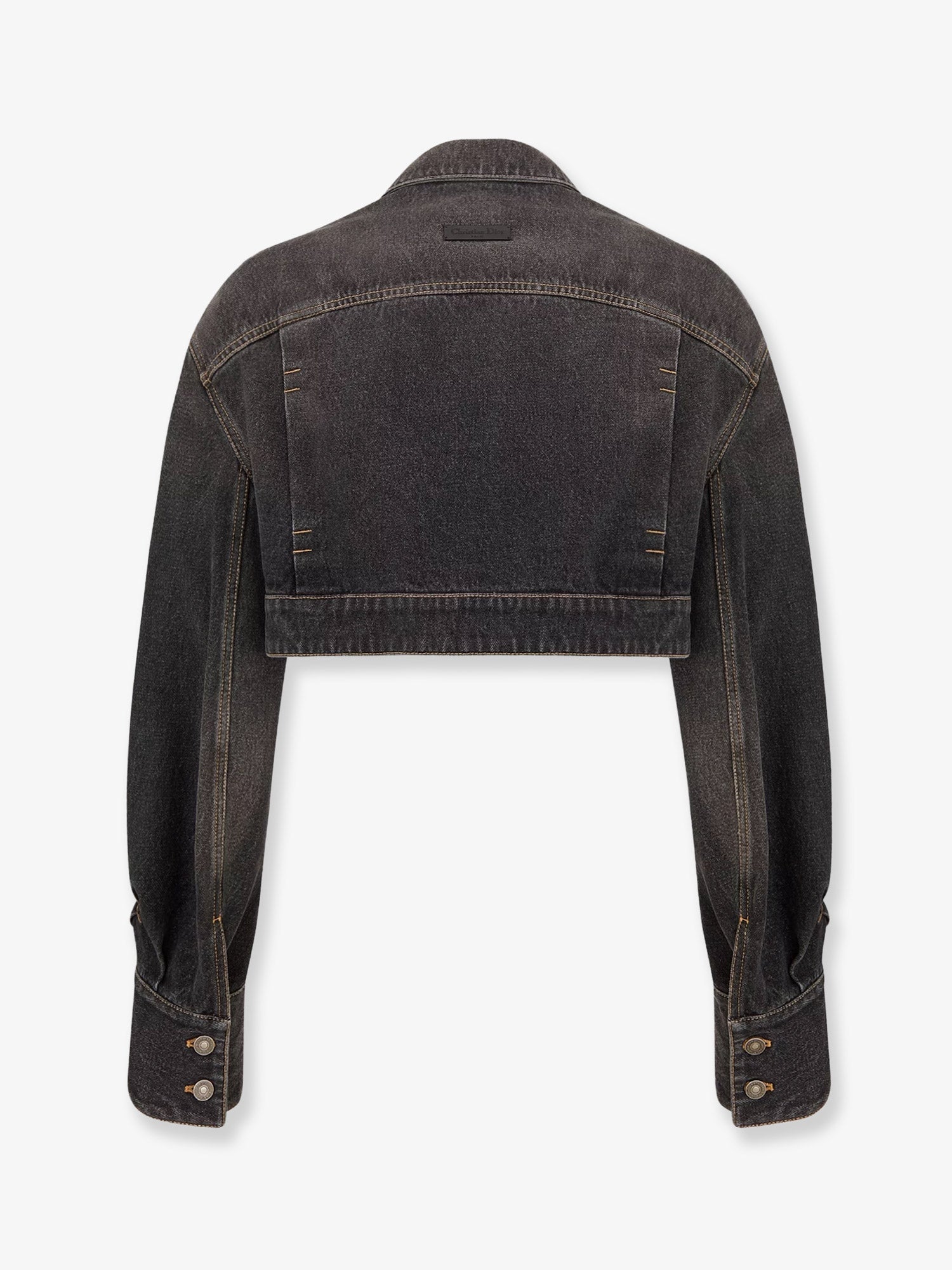 Dior Denim Jacket With Bustier Detail