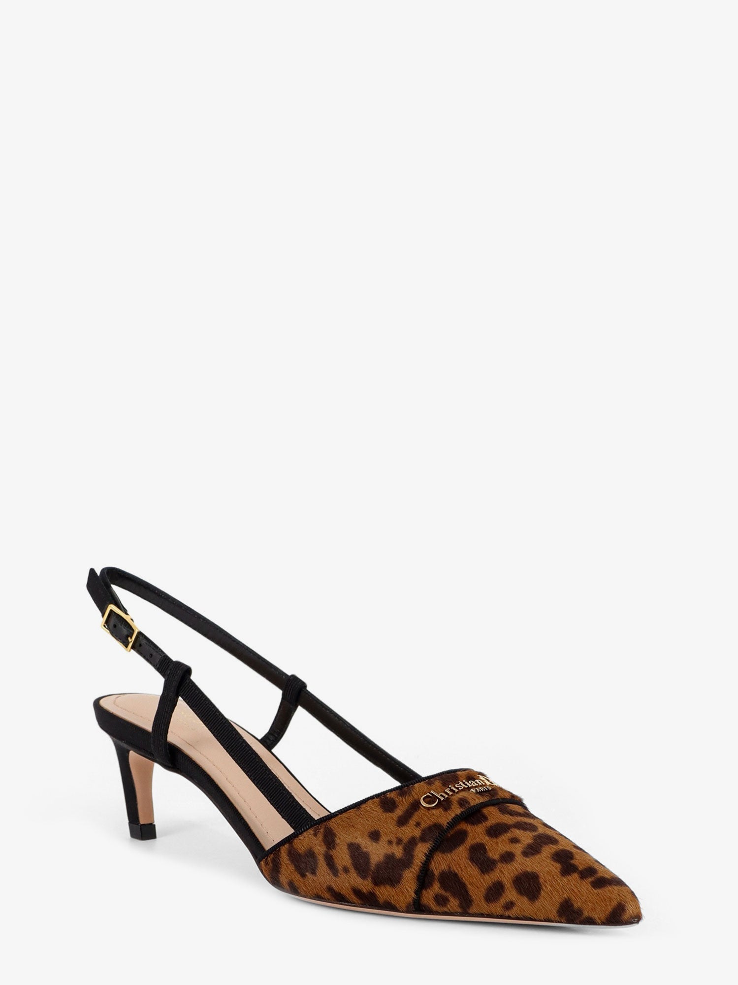 Dior My Dior Ponyskin Slingback Pumps