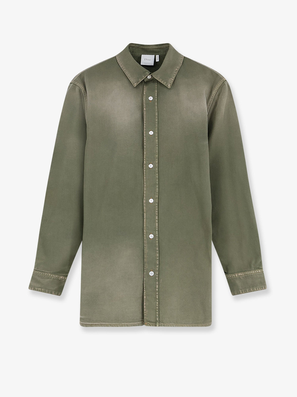 Dior Cotton Shirt With Dior Patch