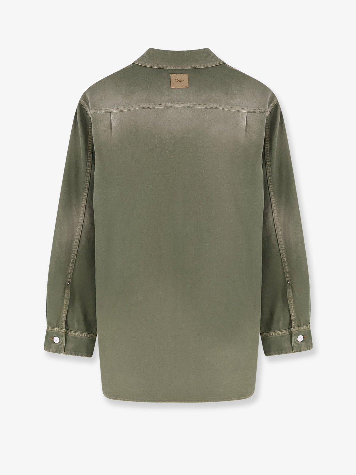 Dior Cotton Shirt With Dior Patch