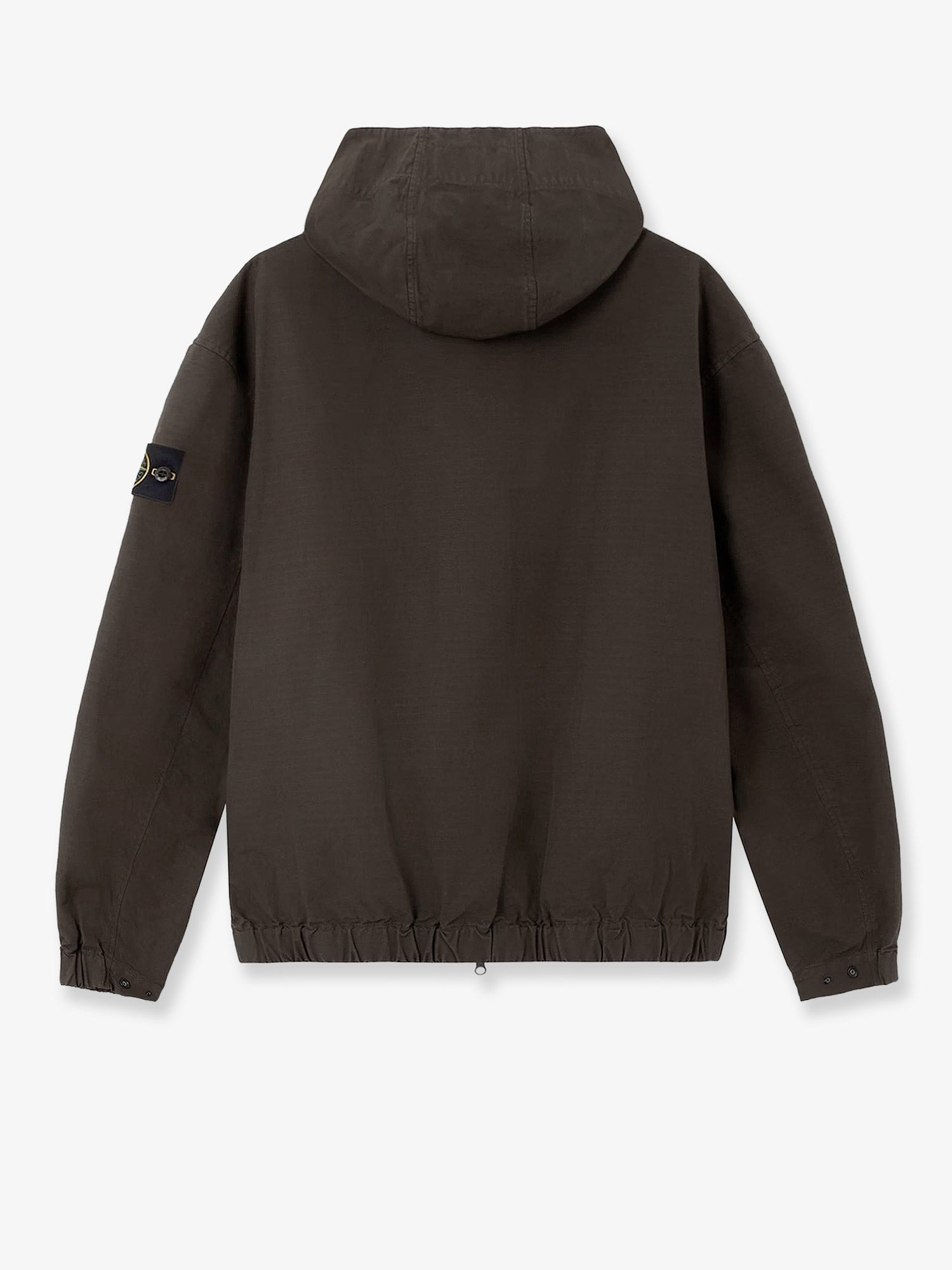Stone Island Hooded Organic Cotton Jacket