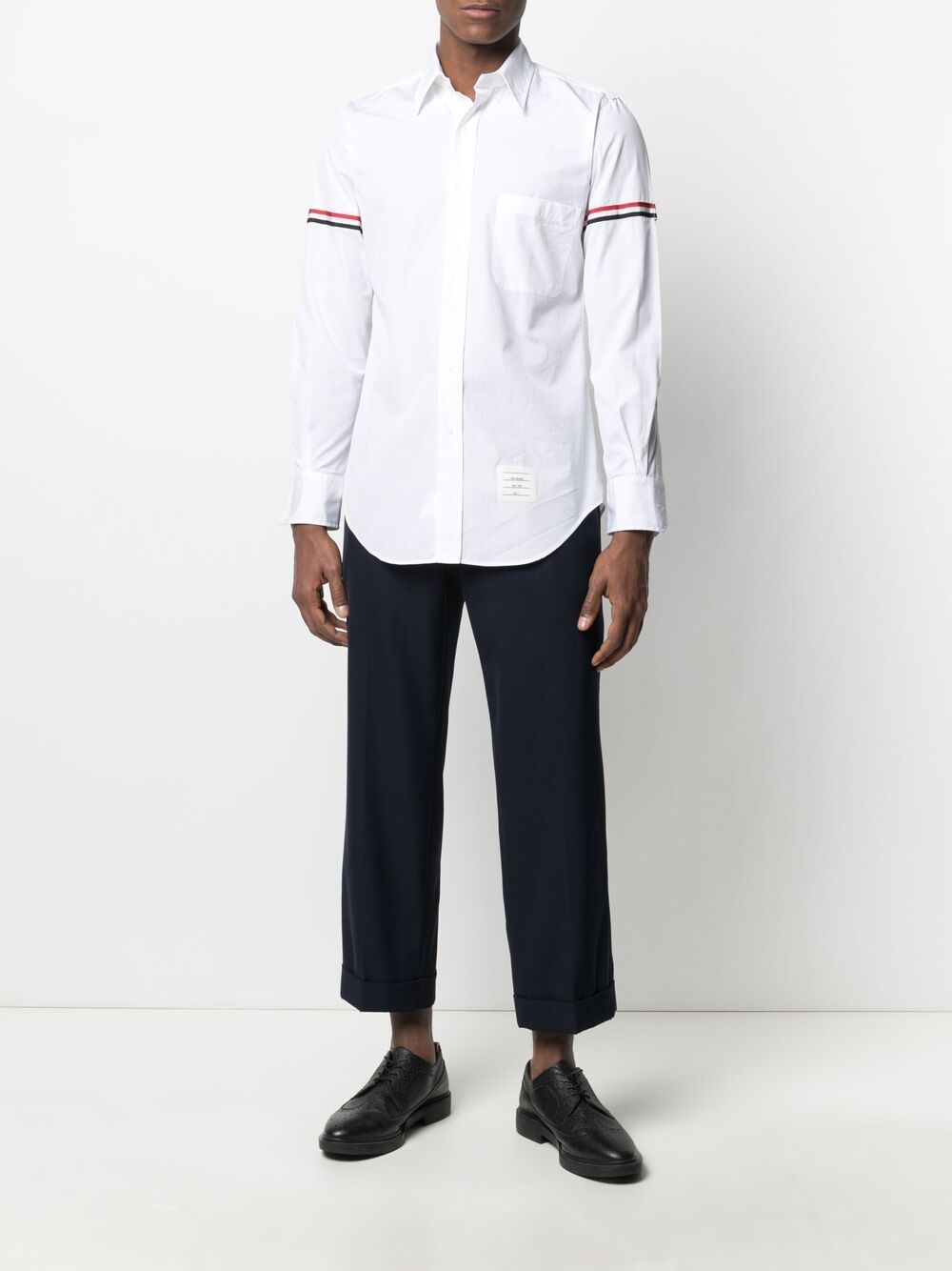 Thom Browne Poplin Armband Classic Shirt