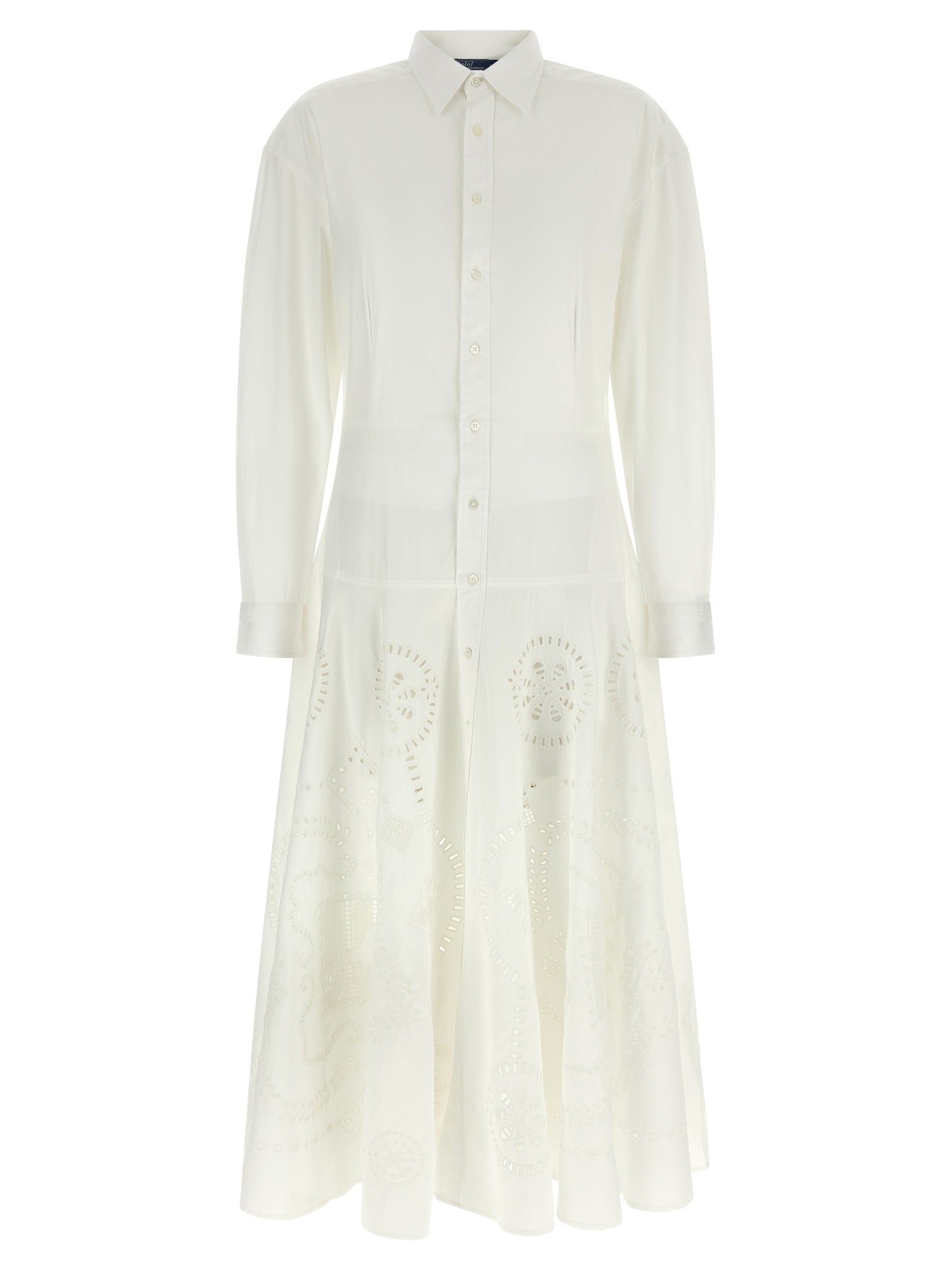 Polo Ralph Lauren Openwork Embroidery Dress