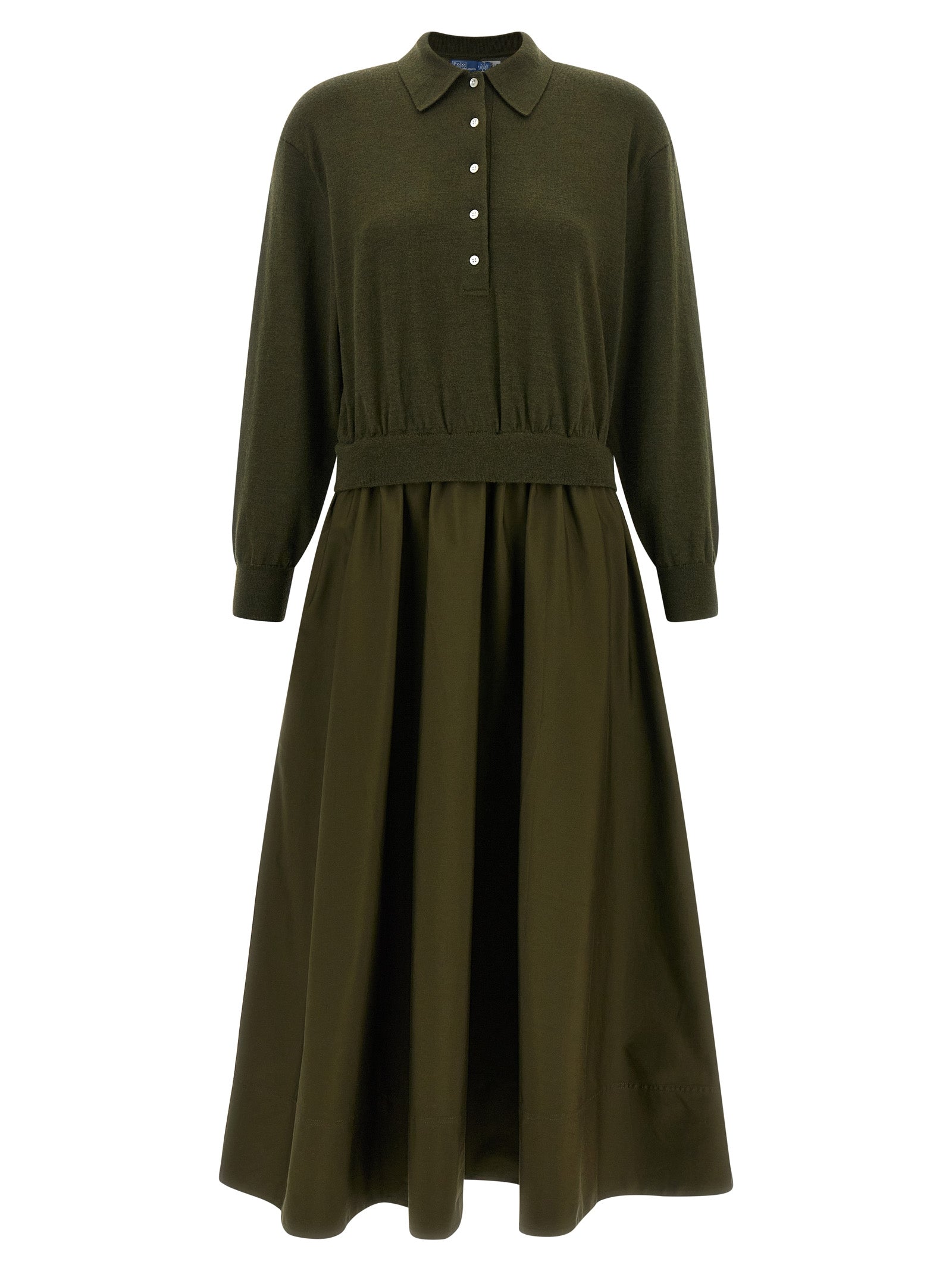 Polo Ralph Lauren 'Woven A-Line' Dress