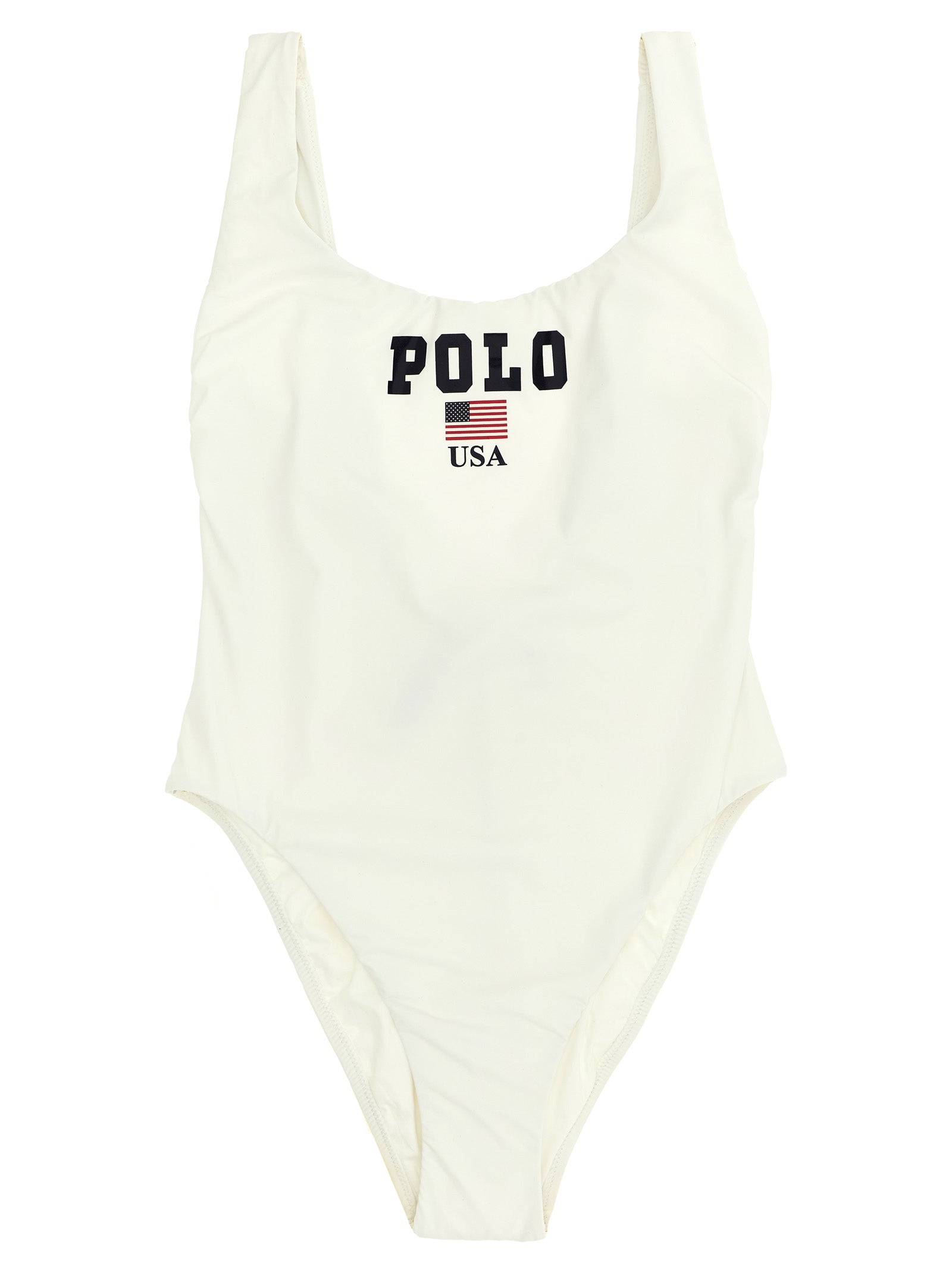 Polo Ralph Lauren 'Polo' One-Piece Swimsuit