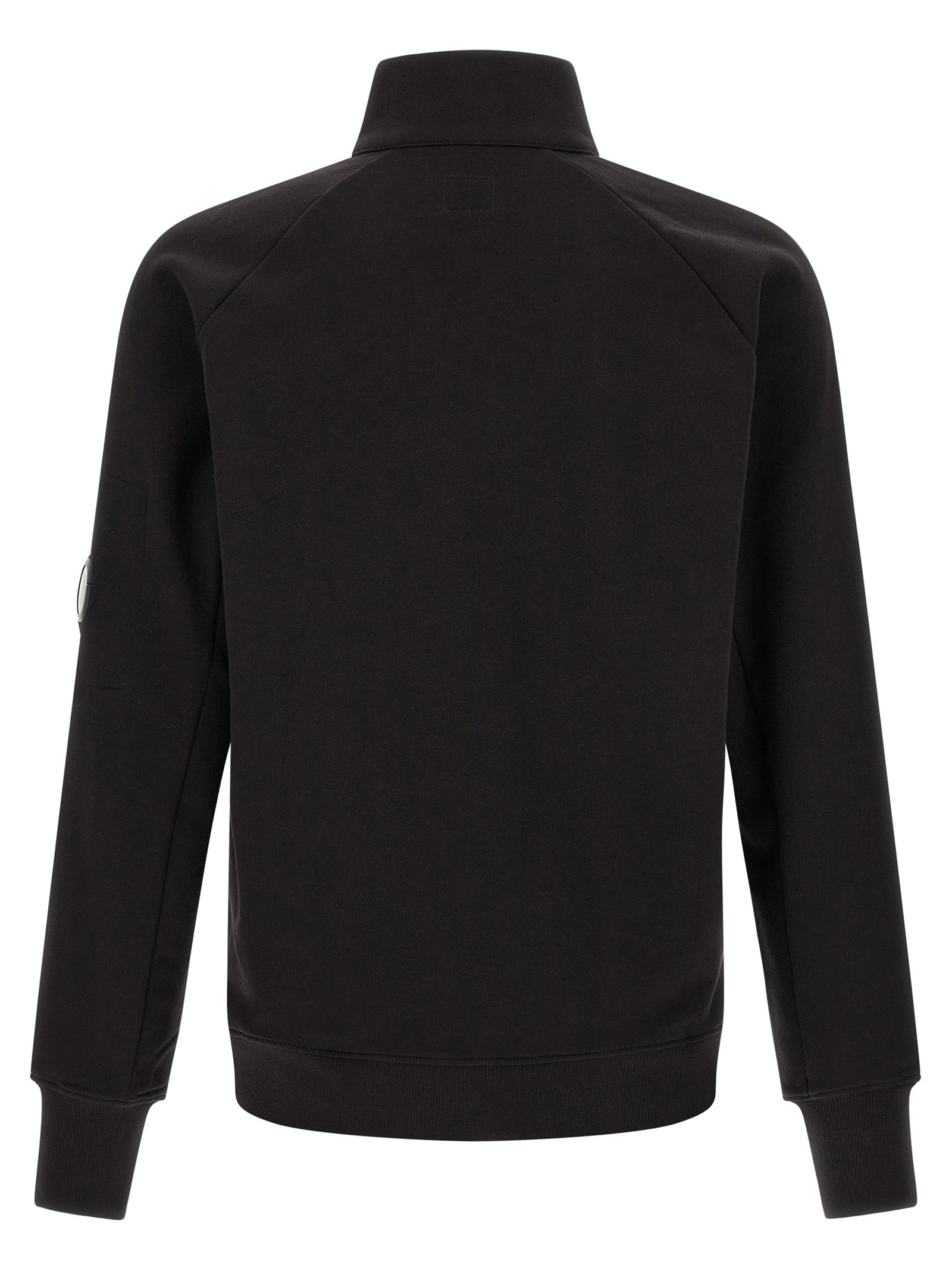 C.P. Company 'Diagonal Raised Fleece ' Sweatshirt And Lens Detail