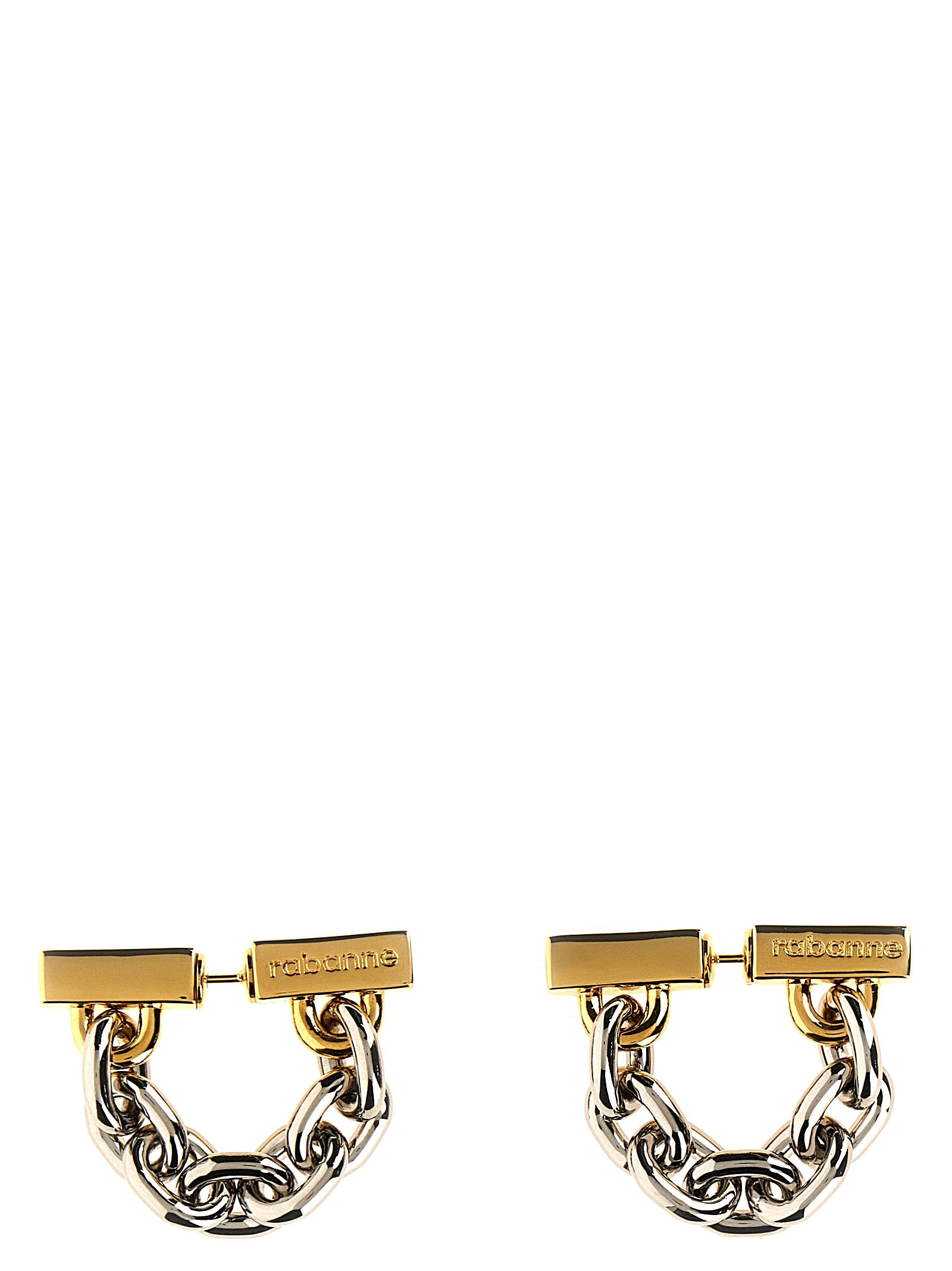 Paco Rabanne 'Xl Chain-Link' Earrings