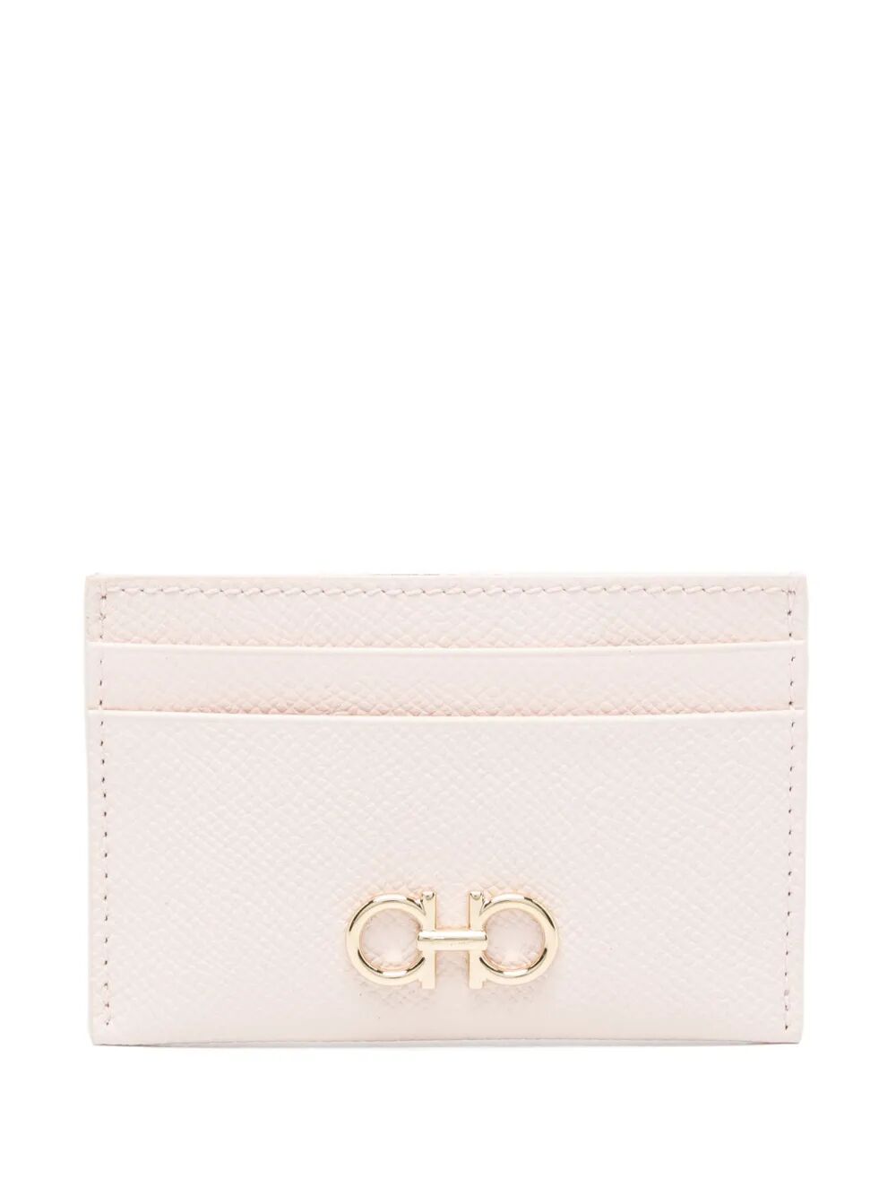 Ferragamo The Gancini Leather Card Holder