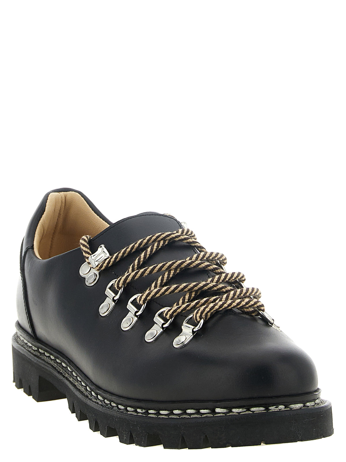 Paraboot Black 'Clusaz' Lace-Up Shoes